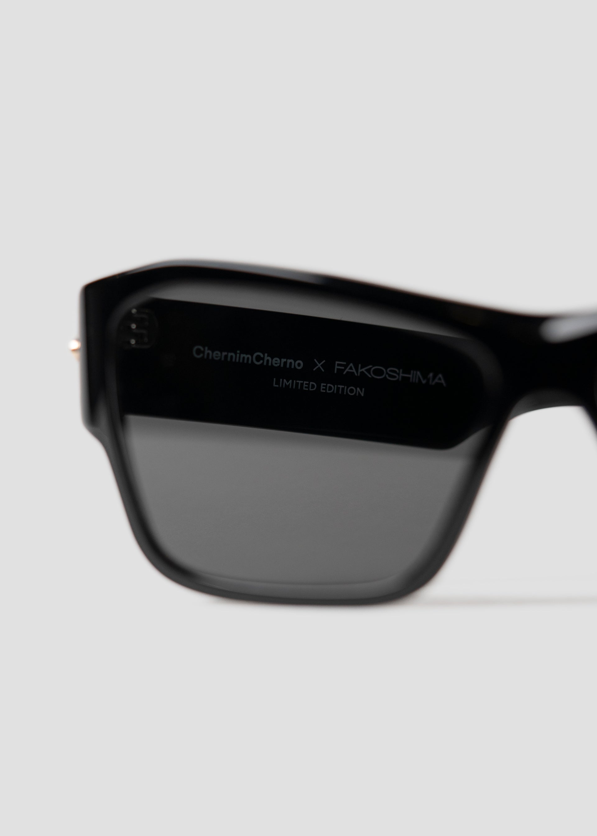 Fakoshima x ChernimCherno "Matador" Sunglasses (Black–Gun Metal)