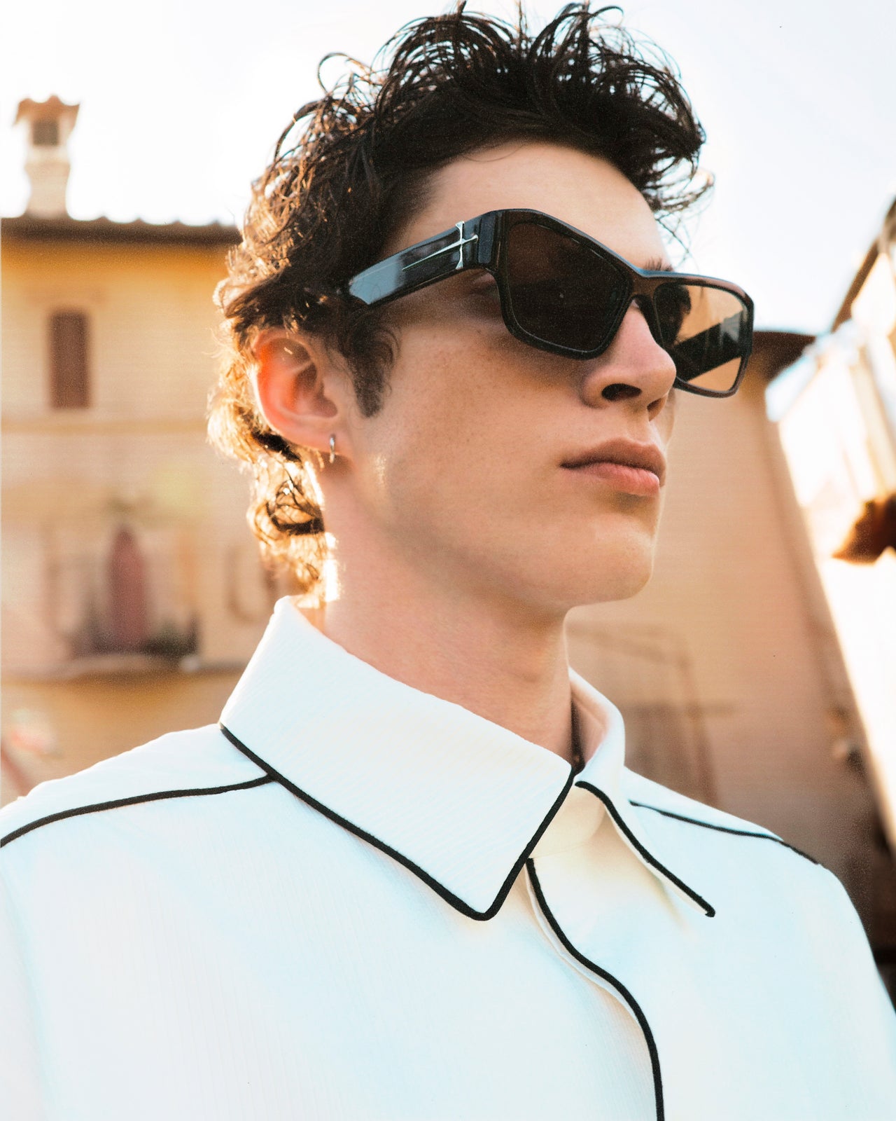 "Matador" Sunglasses Fakoshima x ChernimCherno (Brown-Silver)