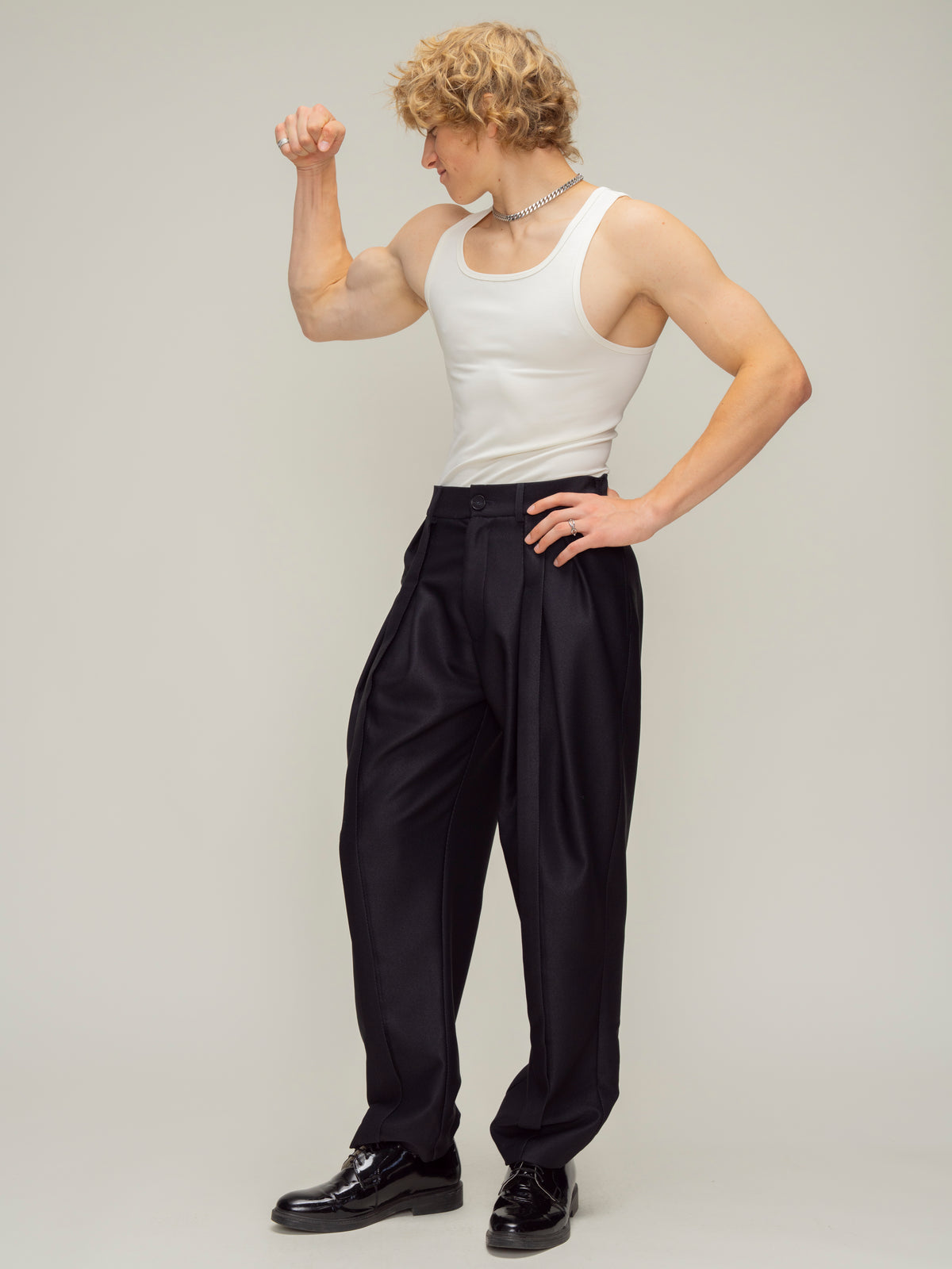 Jazz Navy Trousers