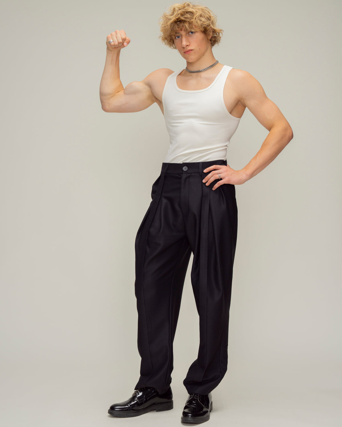 Jazz Navy Trousers