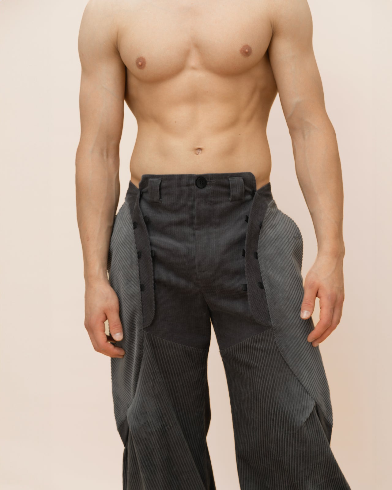 "Sneakers" Grey Trousers