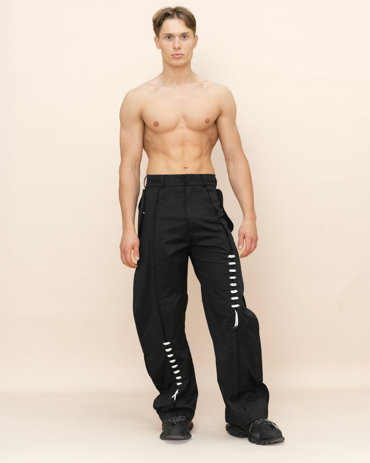"Rugby" Black Trousers