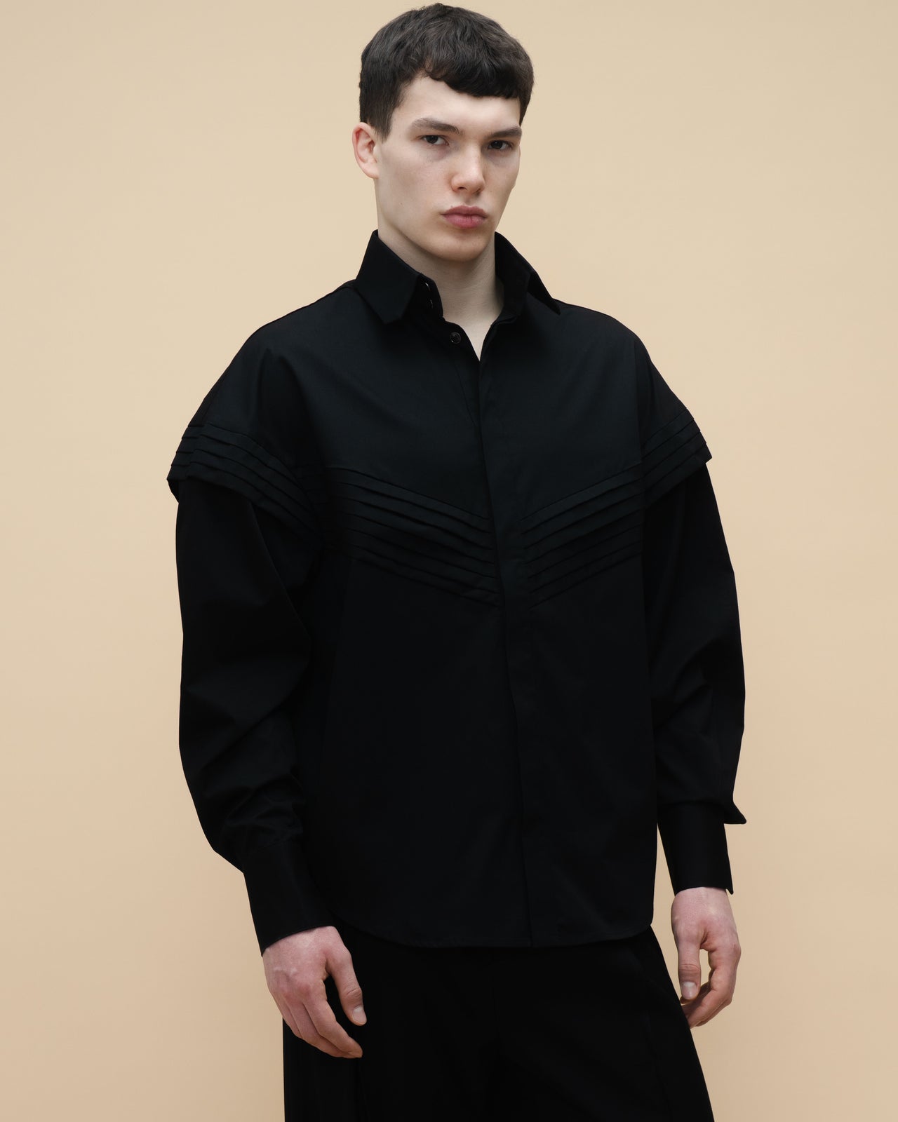 "Cowboy" Black Shirt