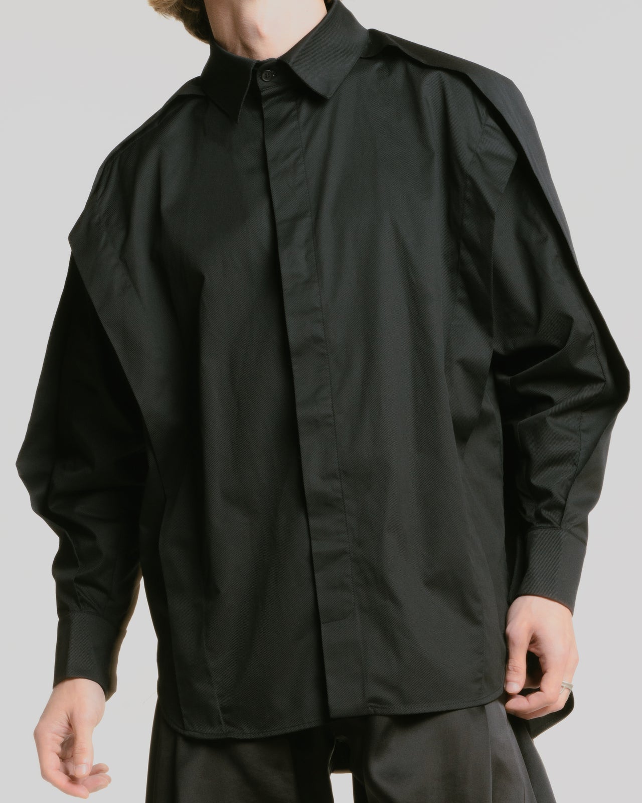Black Origami Shirt
