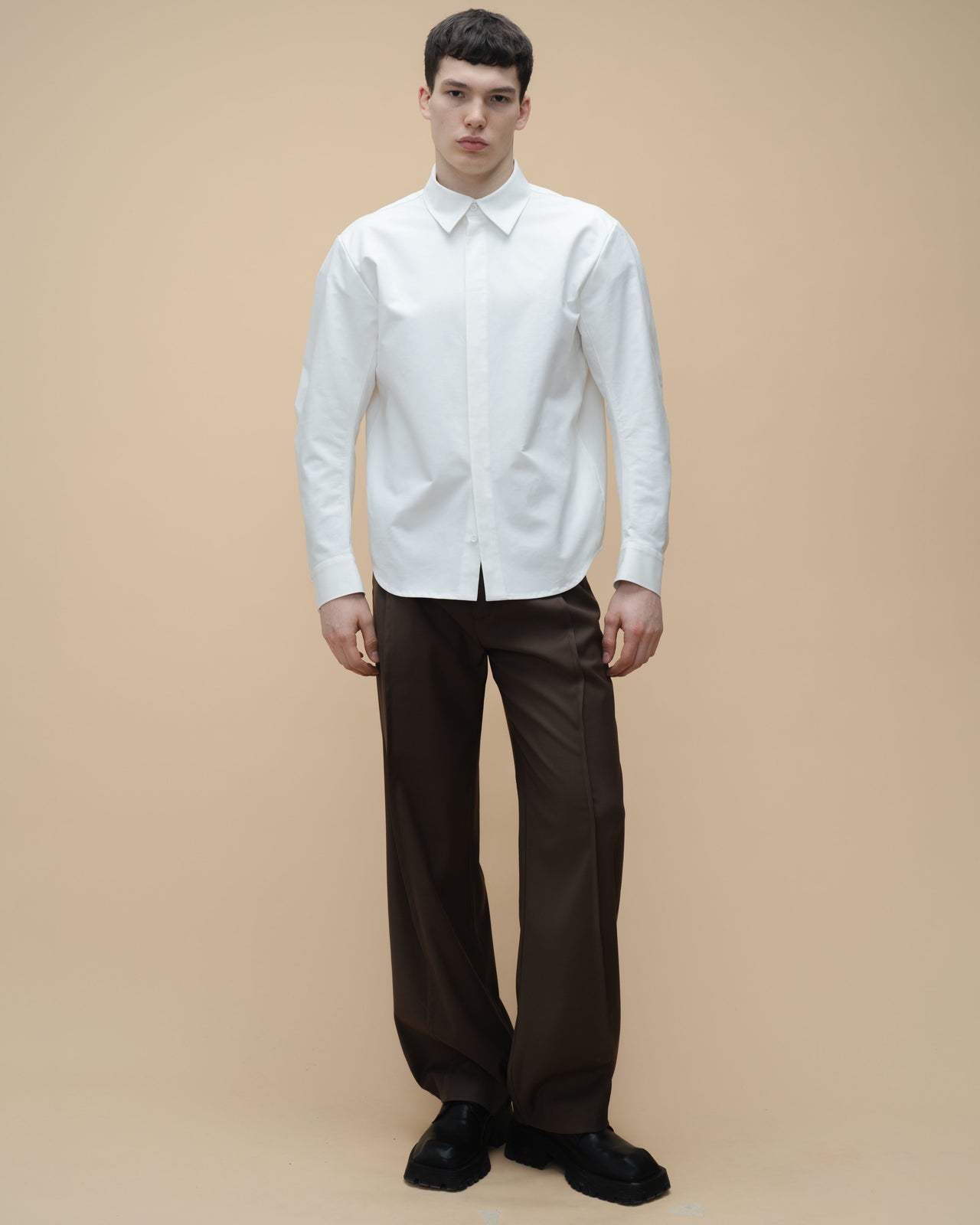 "Strictness" White Shirt