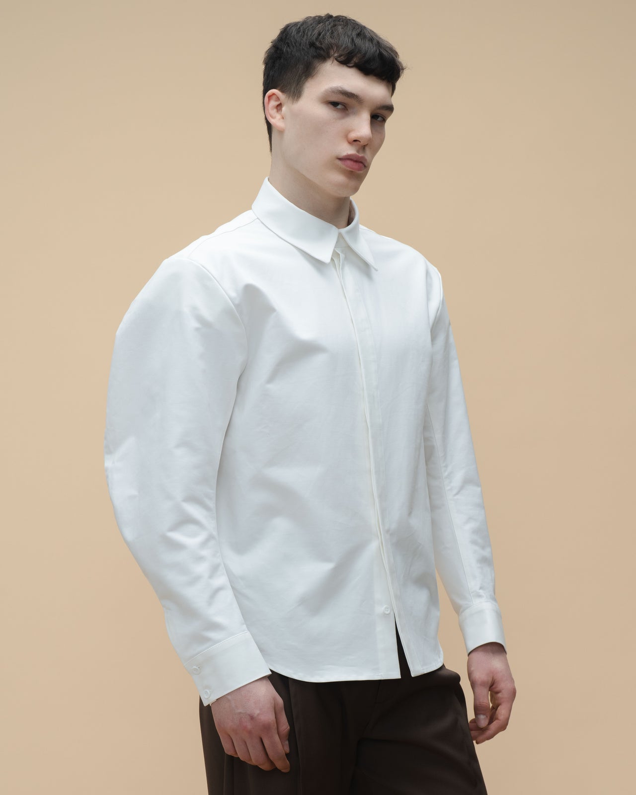 "Strictness" White Shirt