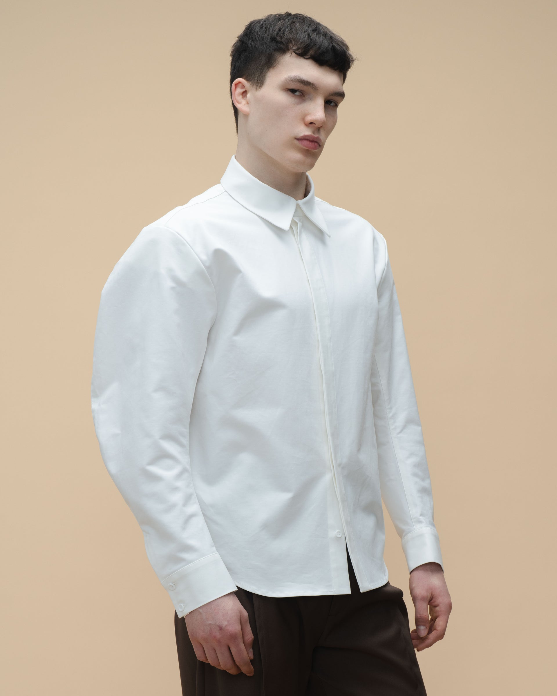"Strictness" White Shirt