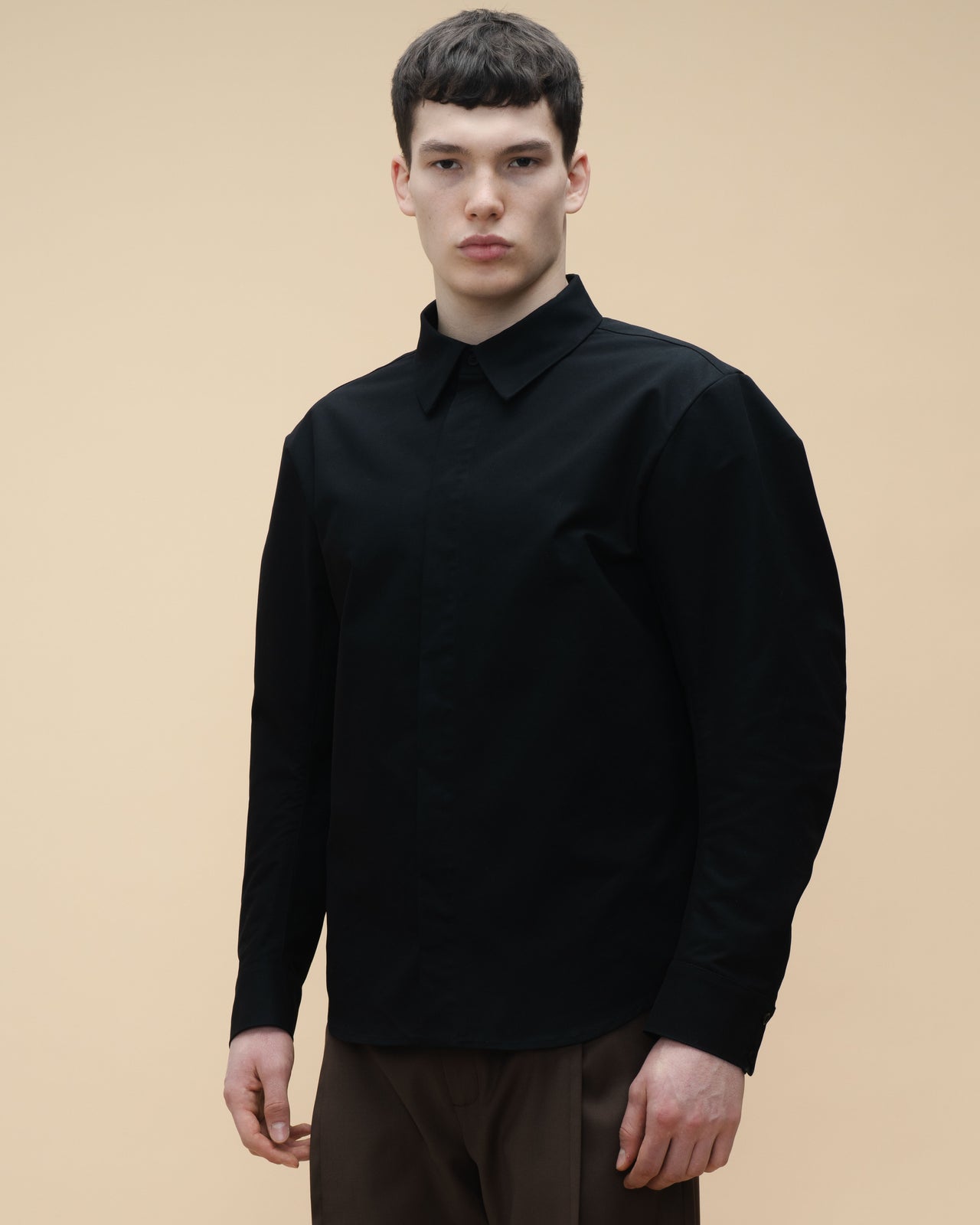 "Strictness" Black Shirt