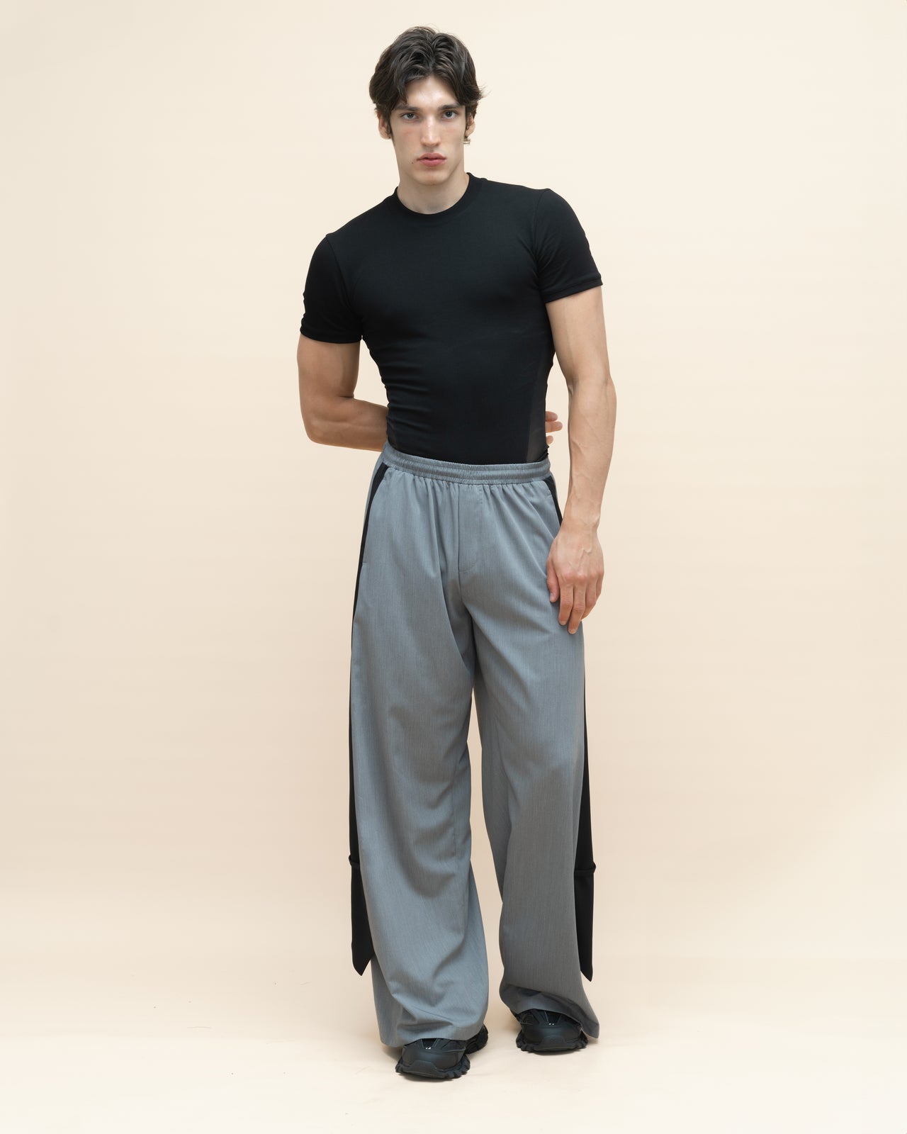 "Tie" Grey Trousers