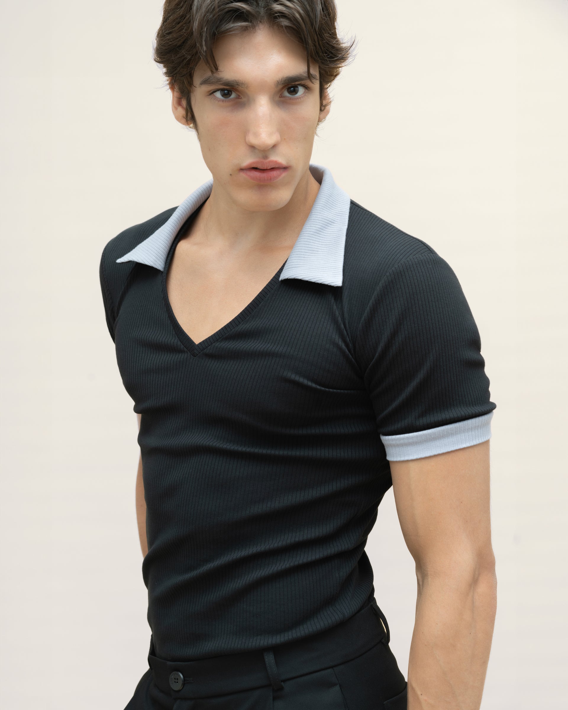 "On a Cruise" T-Shirt with Grey Details