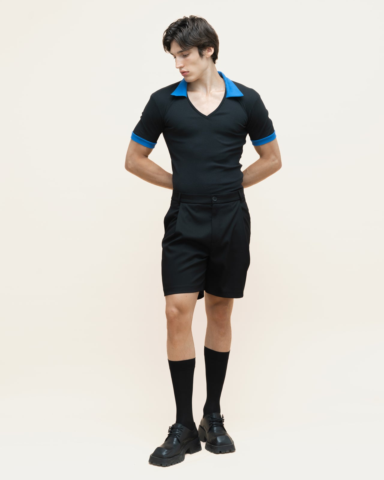 "On a Cruise" T-Shirt with Blue Details