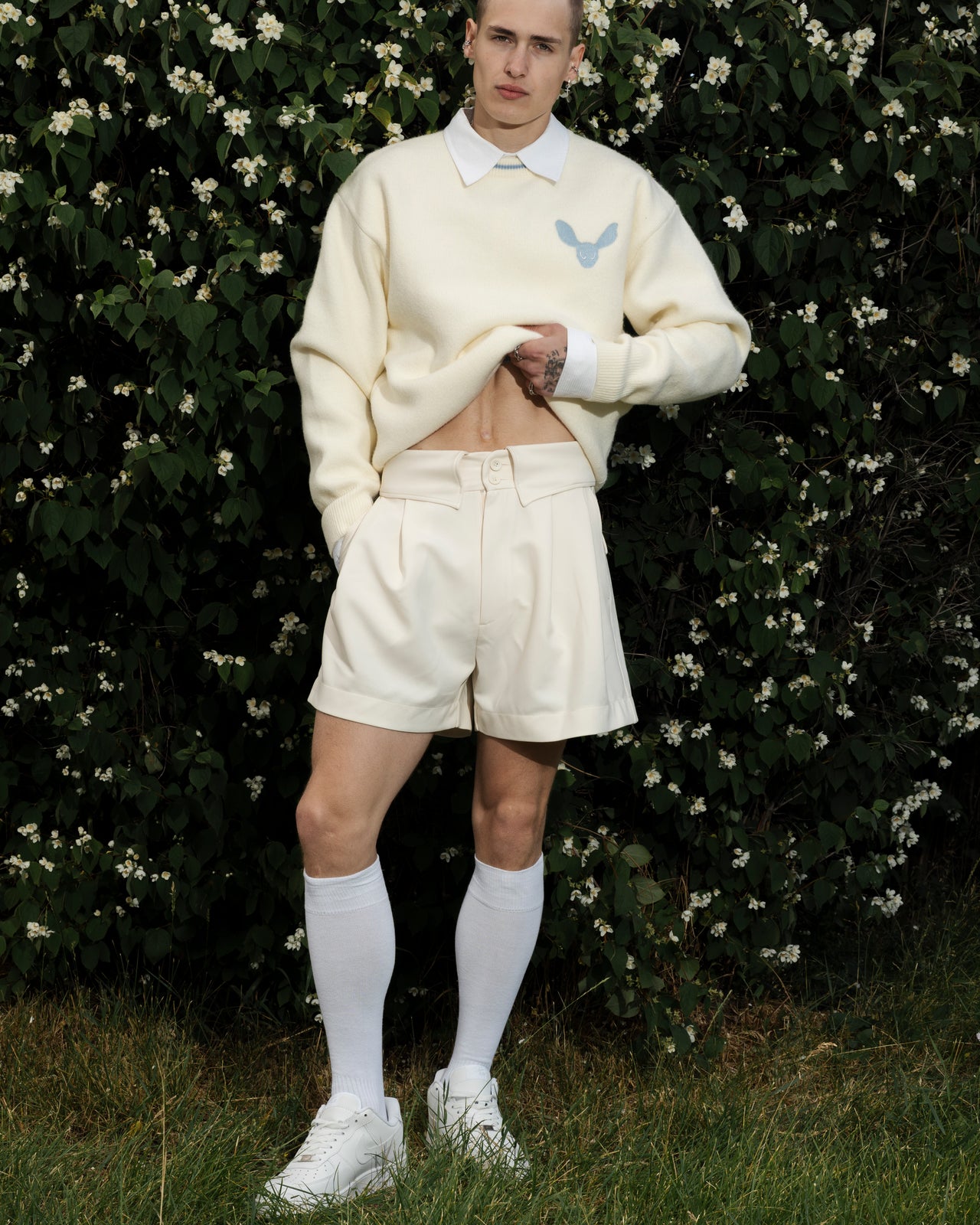 "Pleasant" Ivory  Sweater