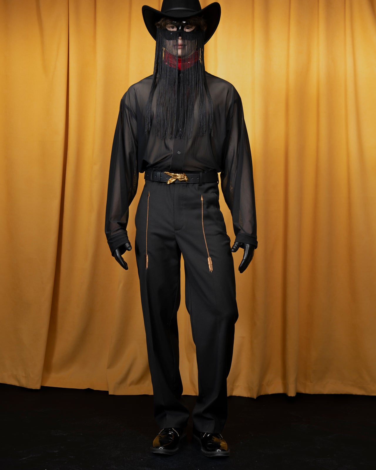 "Sebastian" Black Trousers