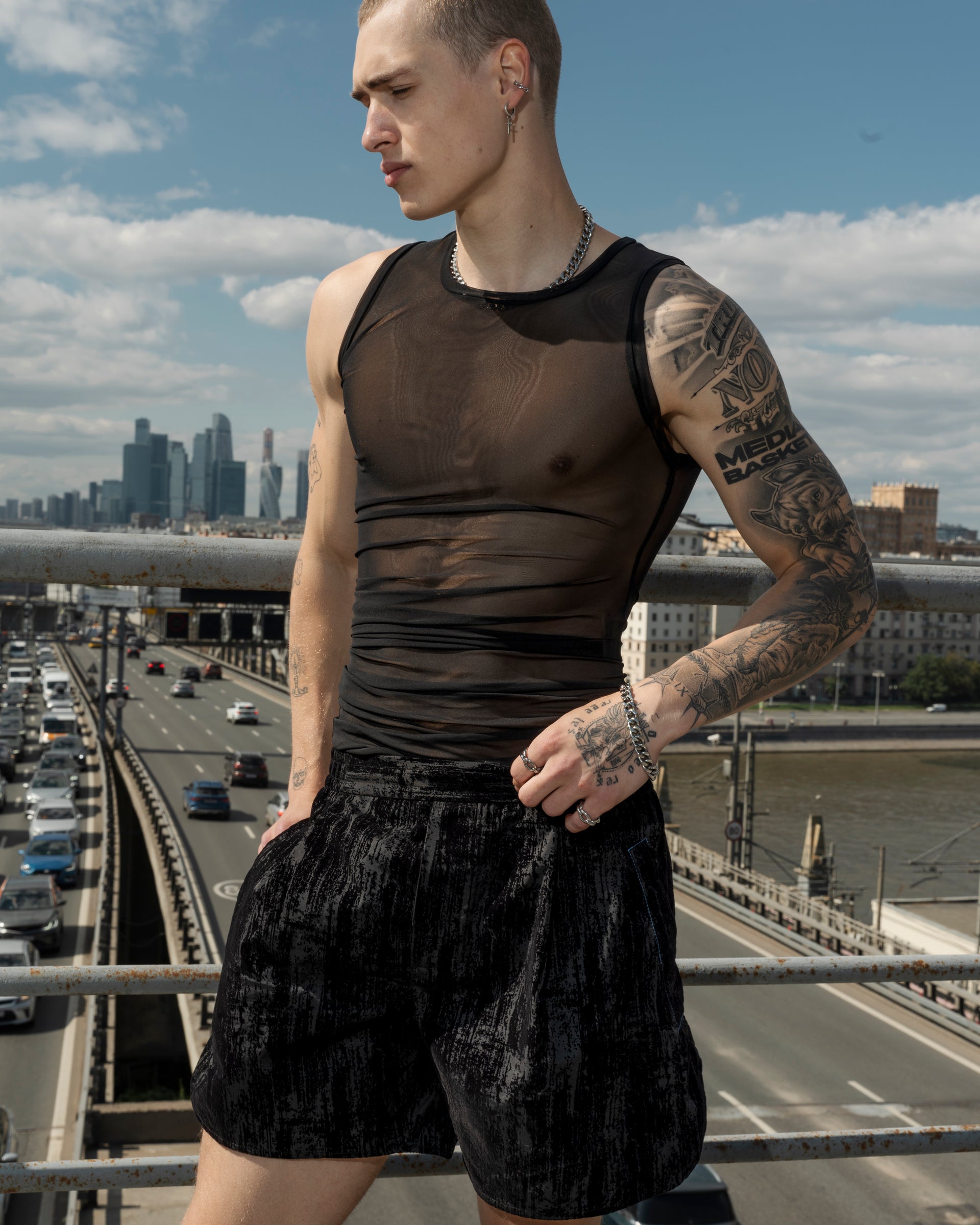 "We'll See" Black Tank Top
