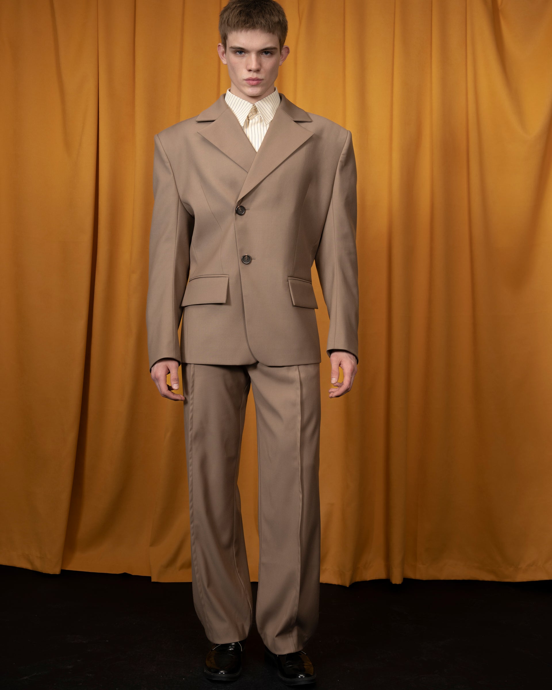 "Going Out" Beige Trousers