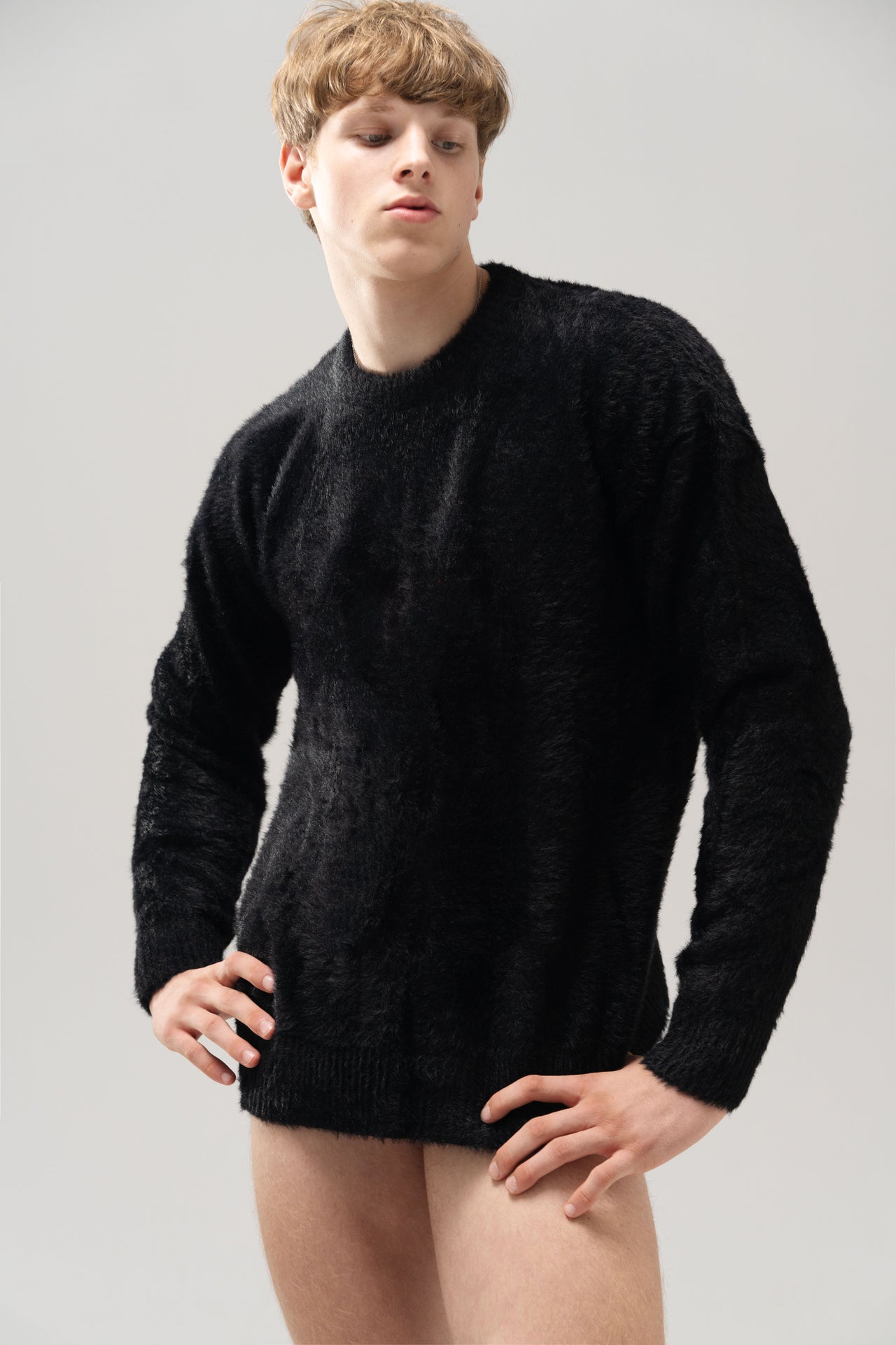 "Blacker Than Black" Sweater