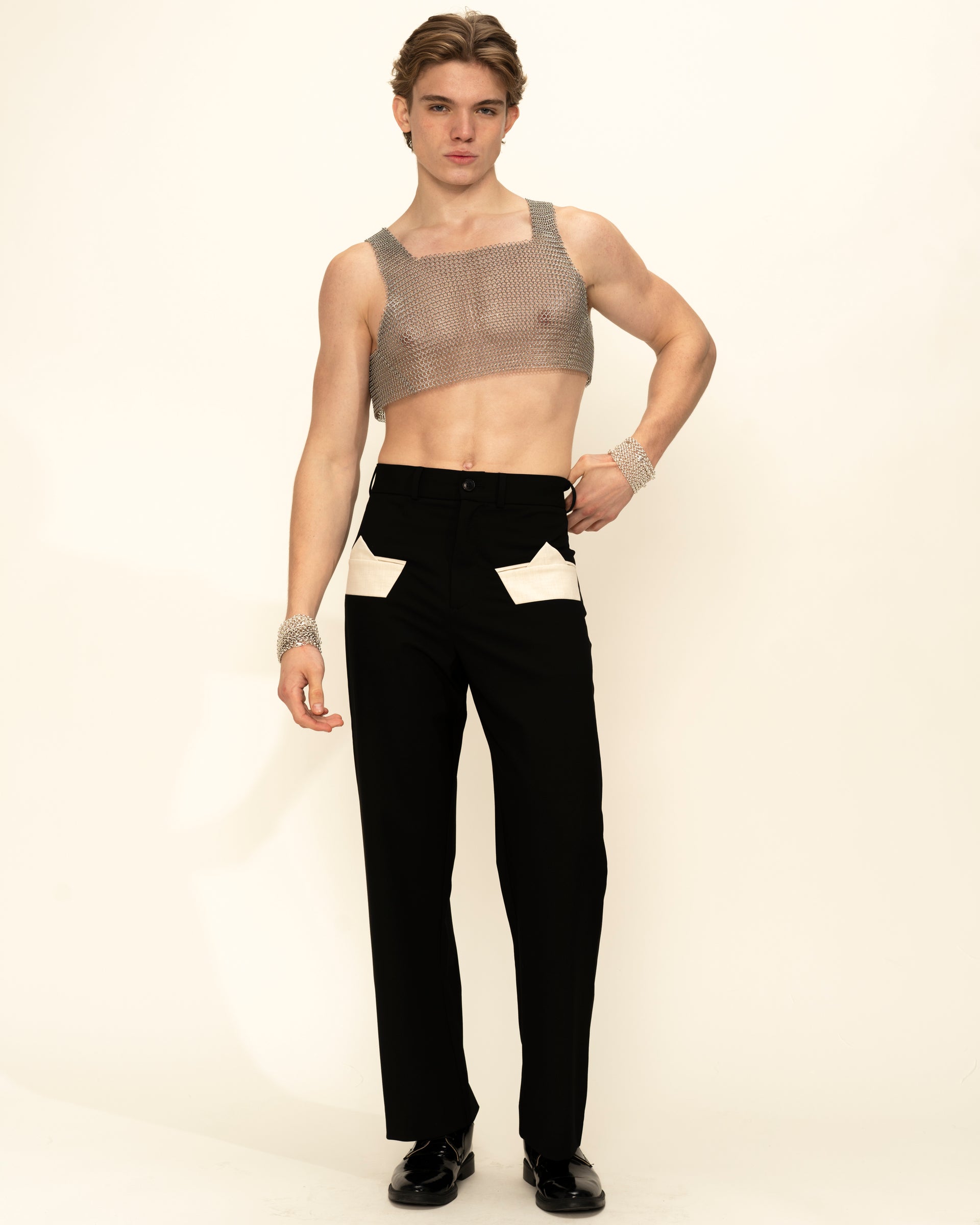 Chainmail Crop Top