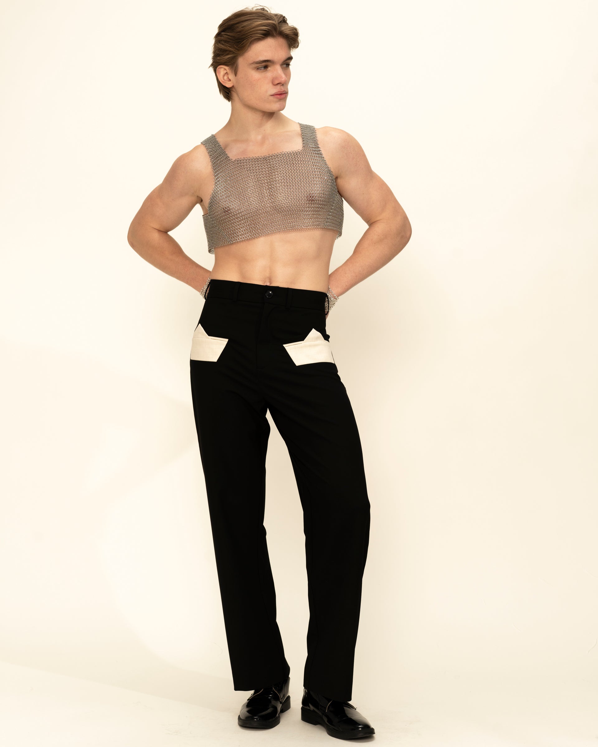 Chainmail Crop Top