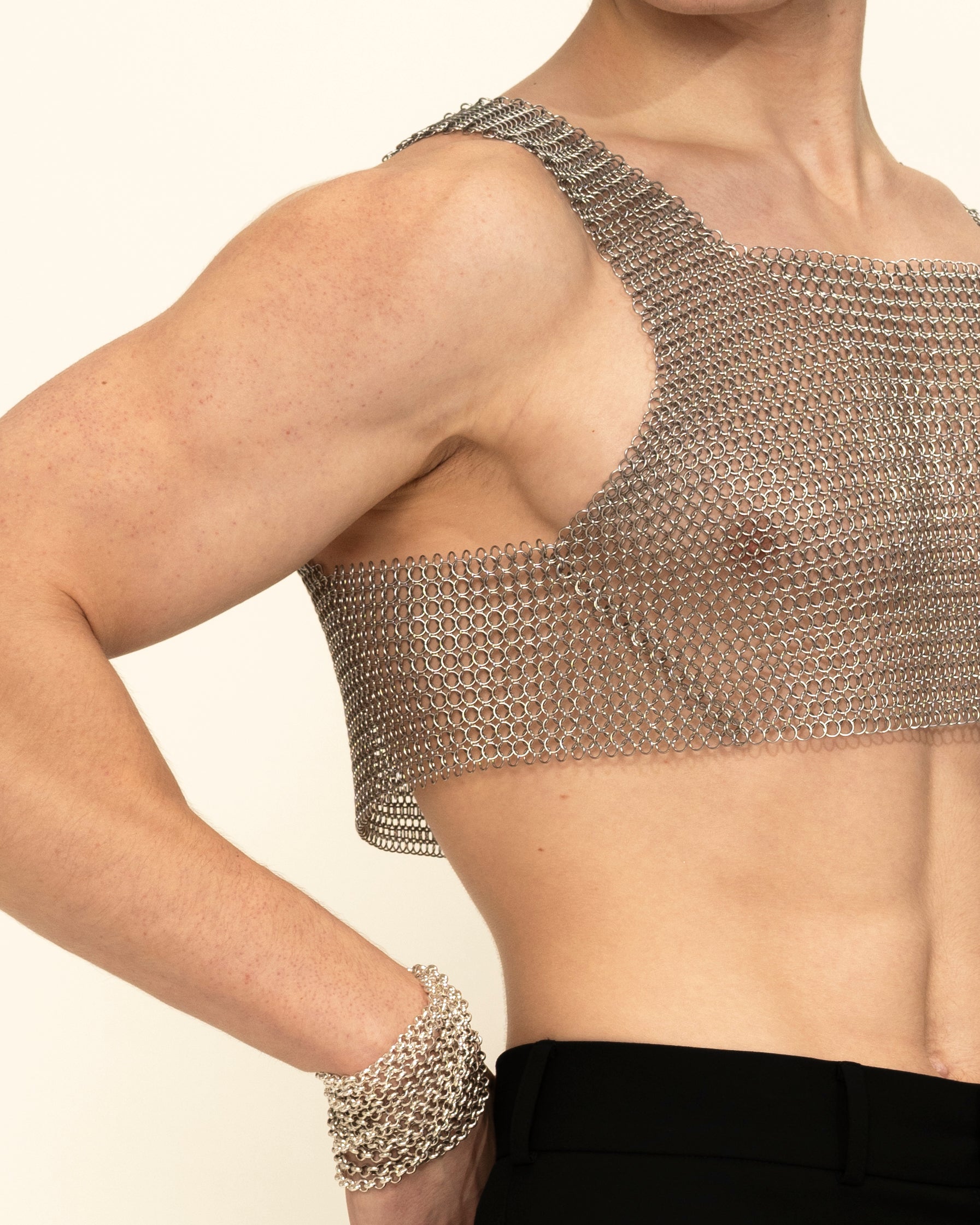 Chainmail Crop Top