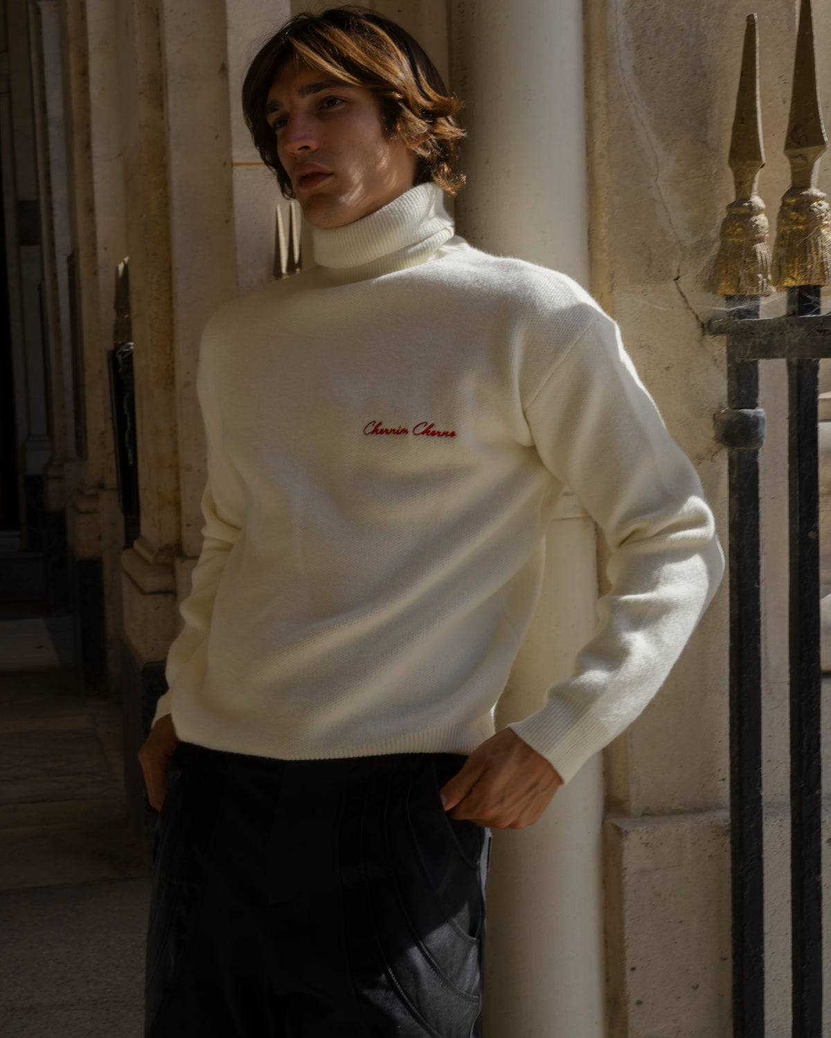 "Blizzard" Cream Sweater