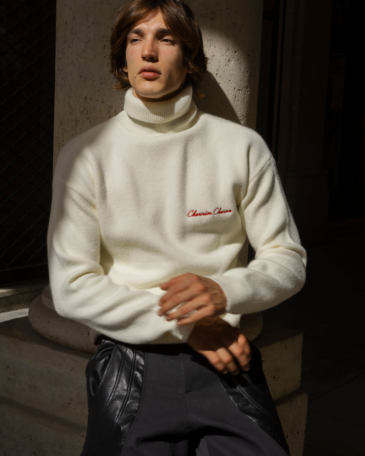 "Blizzard" Cream Sweater