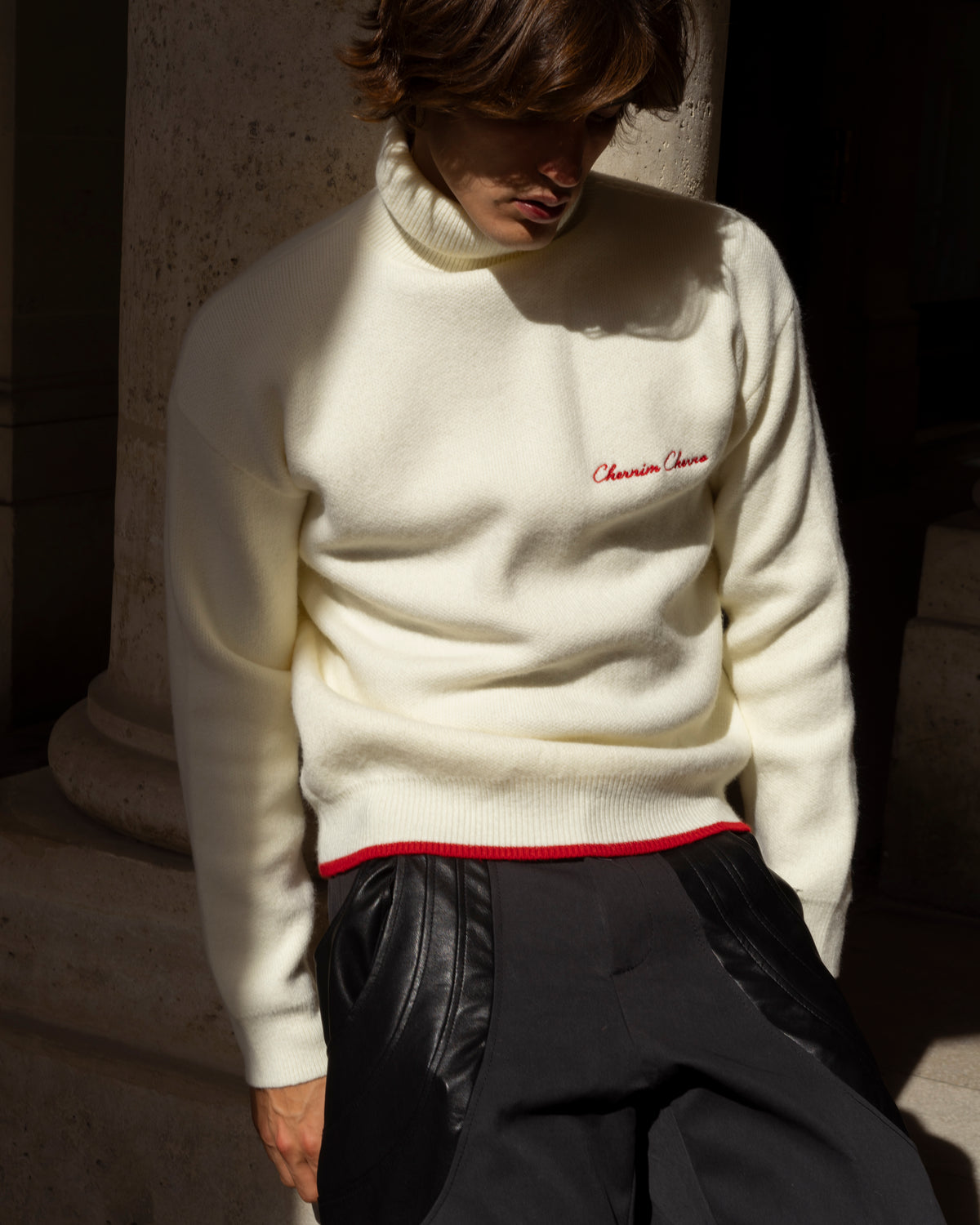 "Blizzard" Cream Sweater