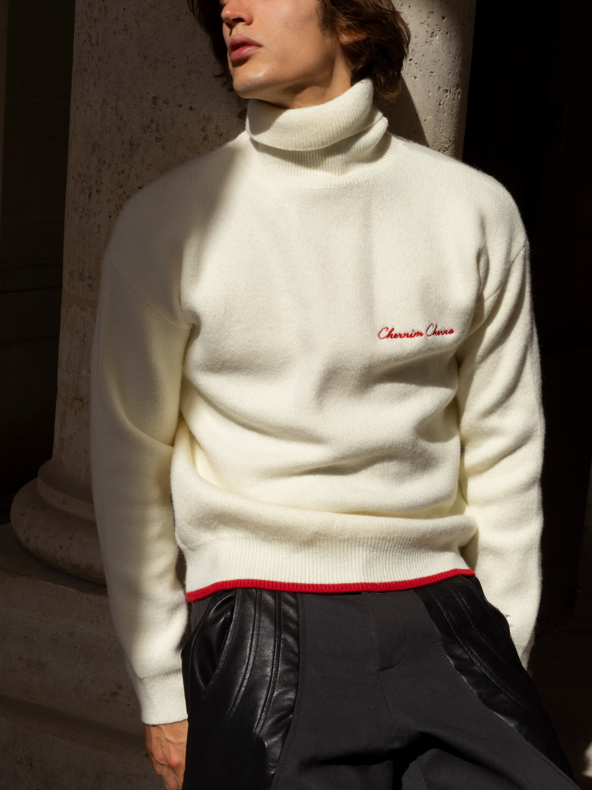 "Blizzard" Cream Sweater