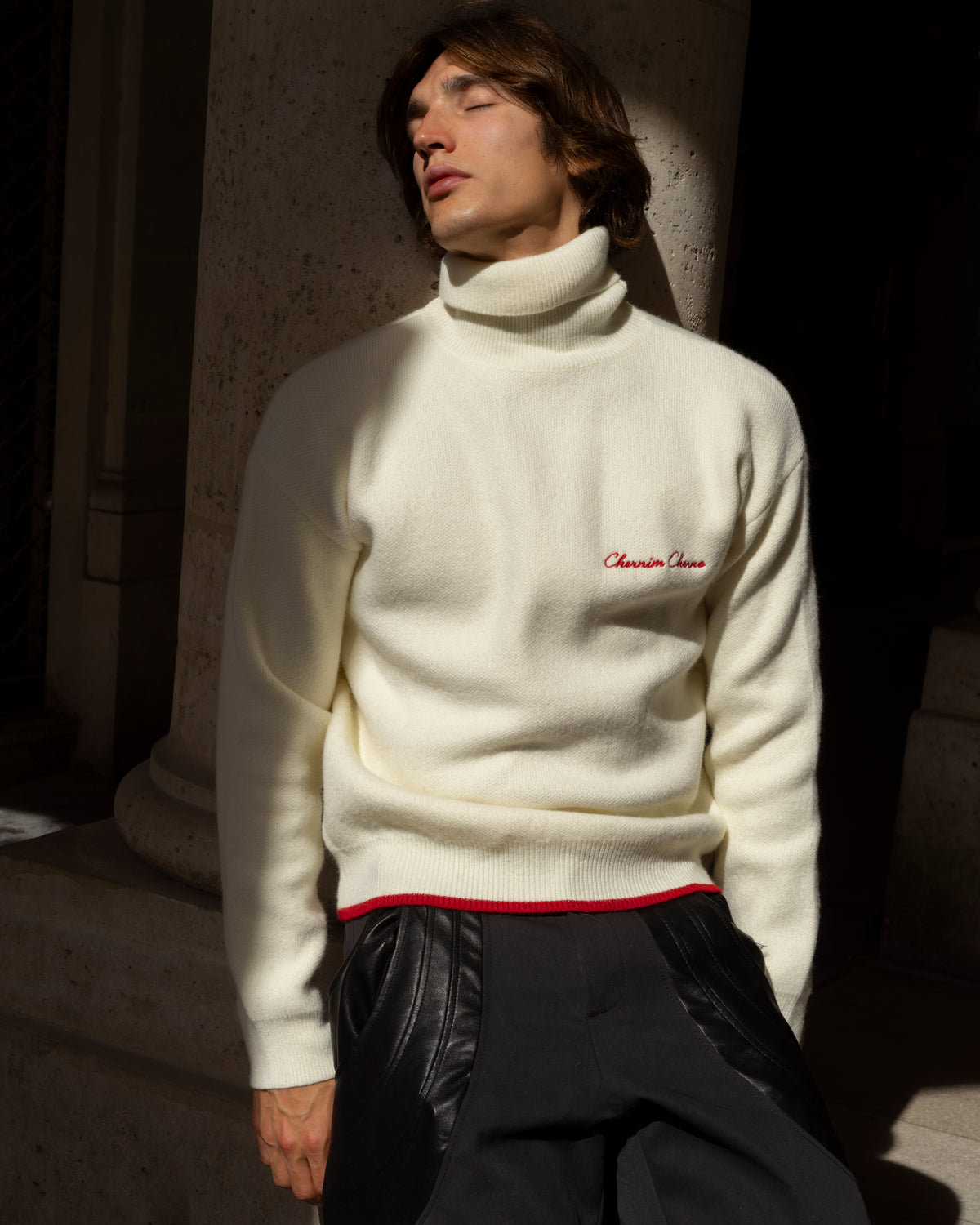 "Blizzard" Cream Sweater