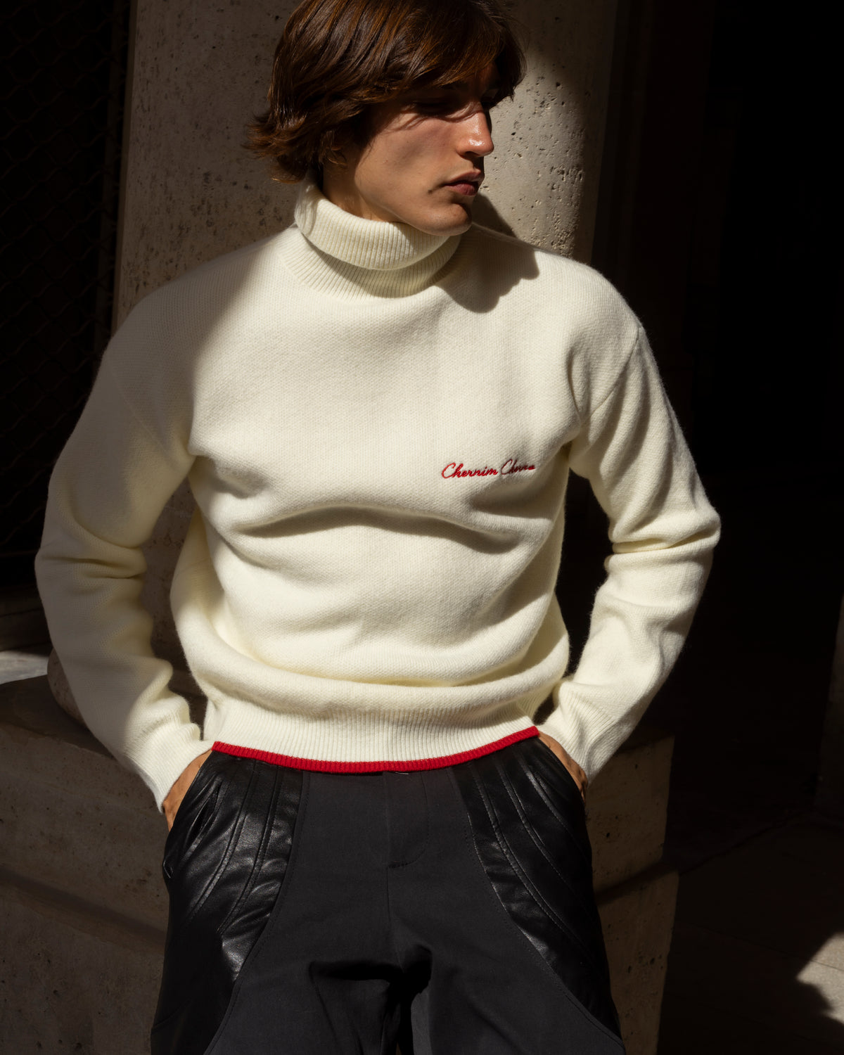 "Blizzard" Cream Sweater