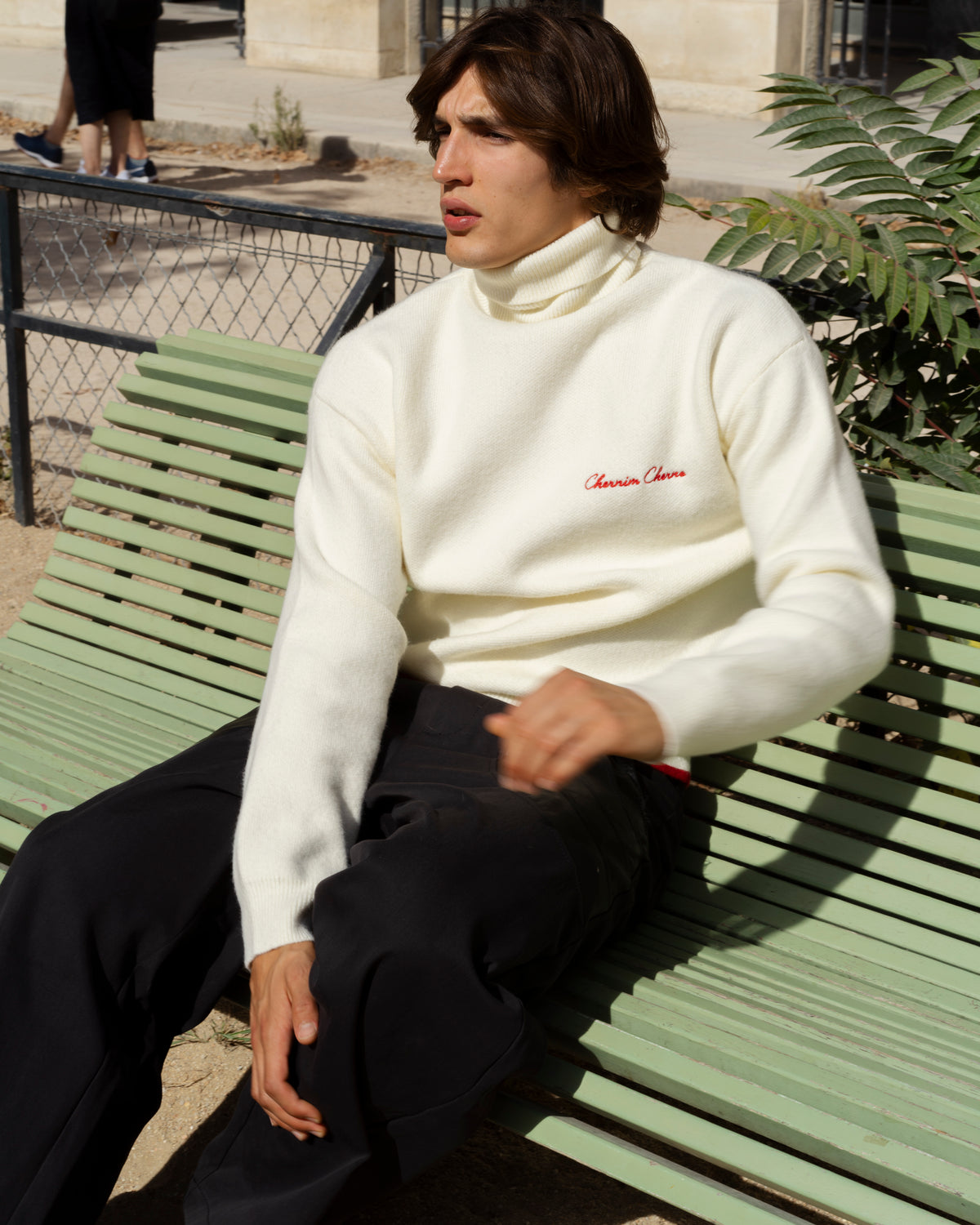 "Blizzard" Cream Sweater