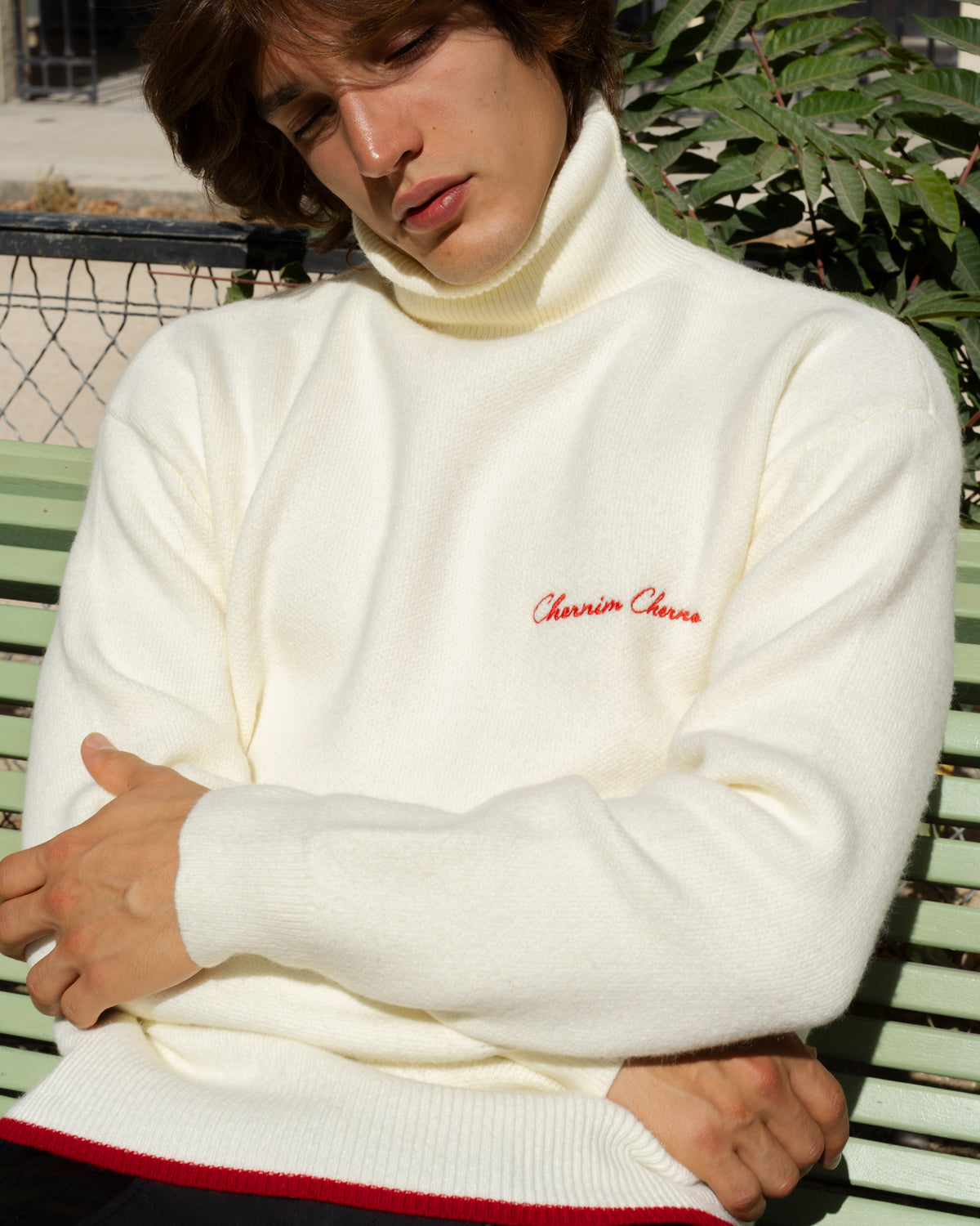 "Blizzard" Cream Sweater