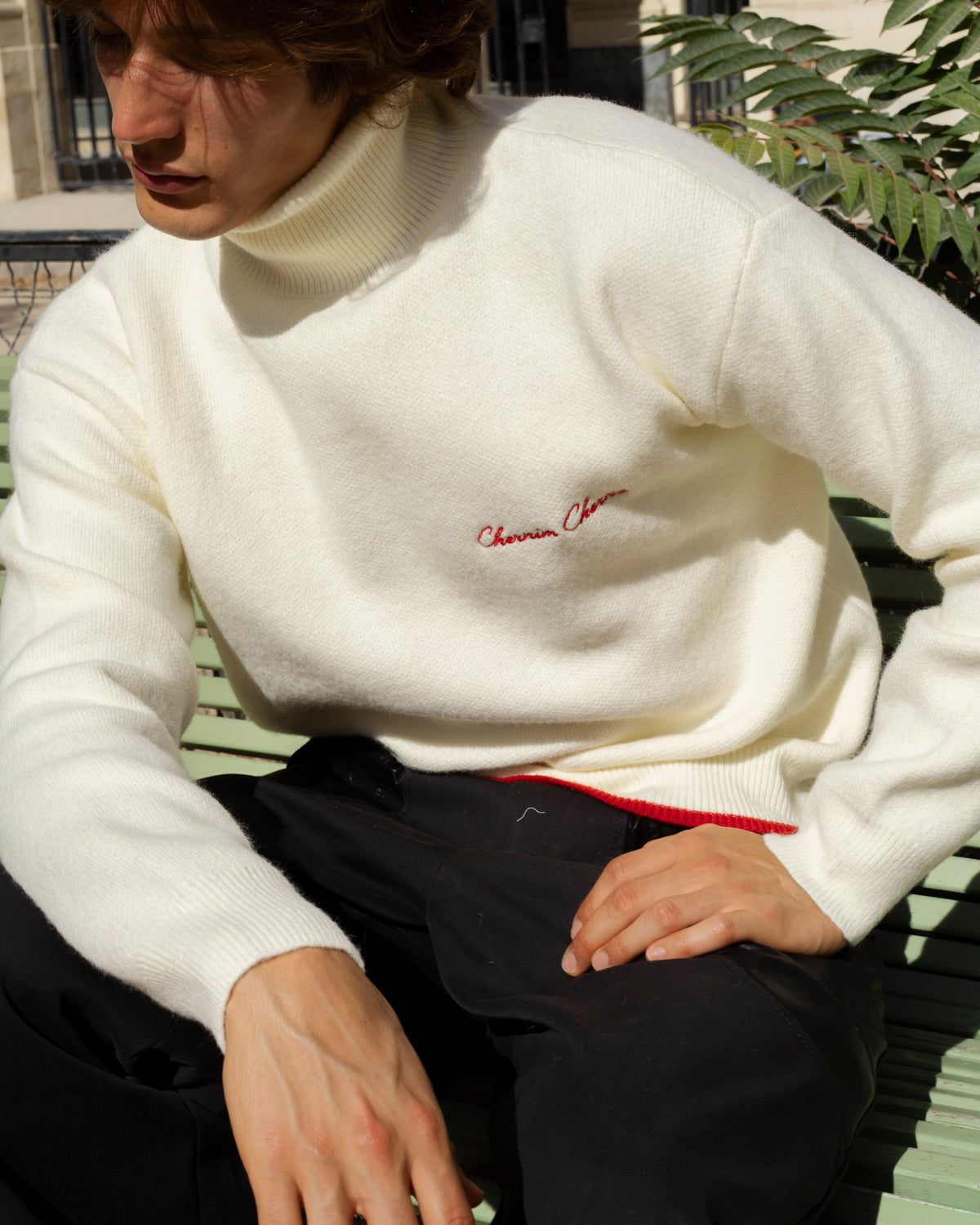 "Blizzard" Cream Sweater