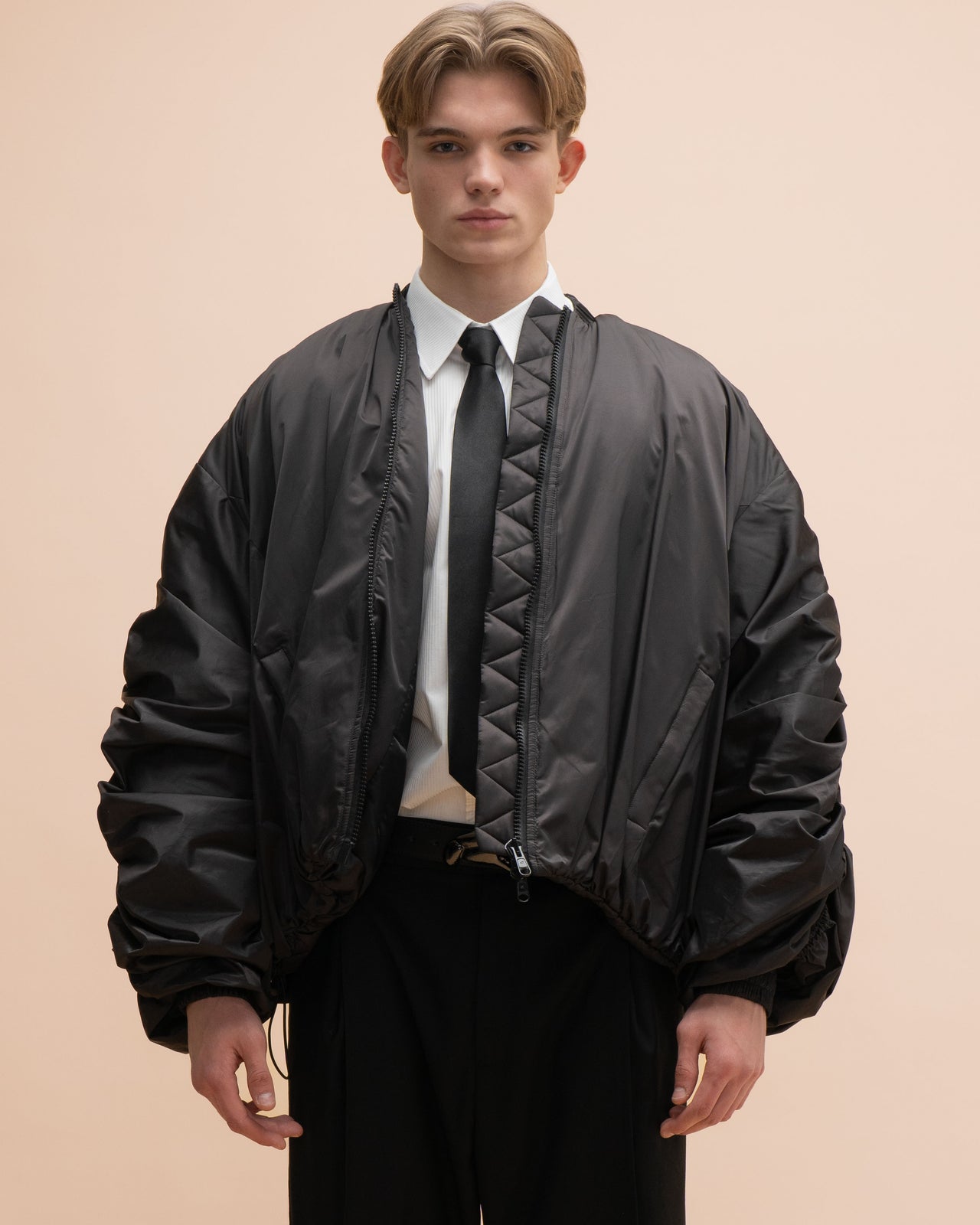 "Shar Pei" Black Bomber