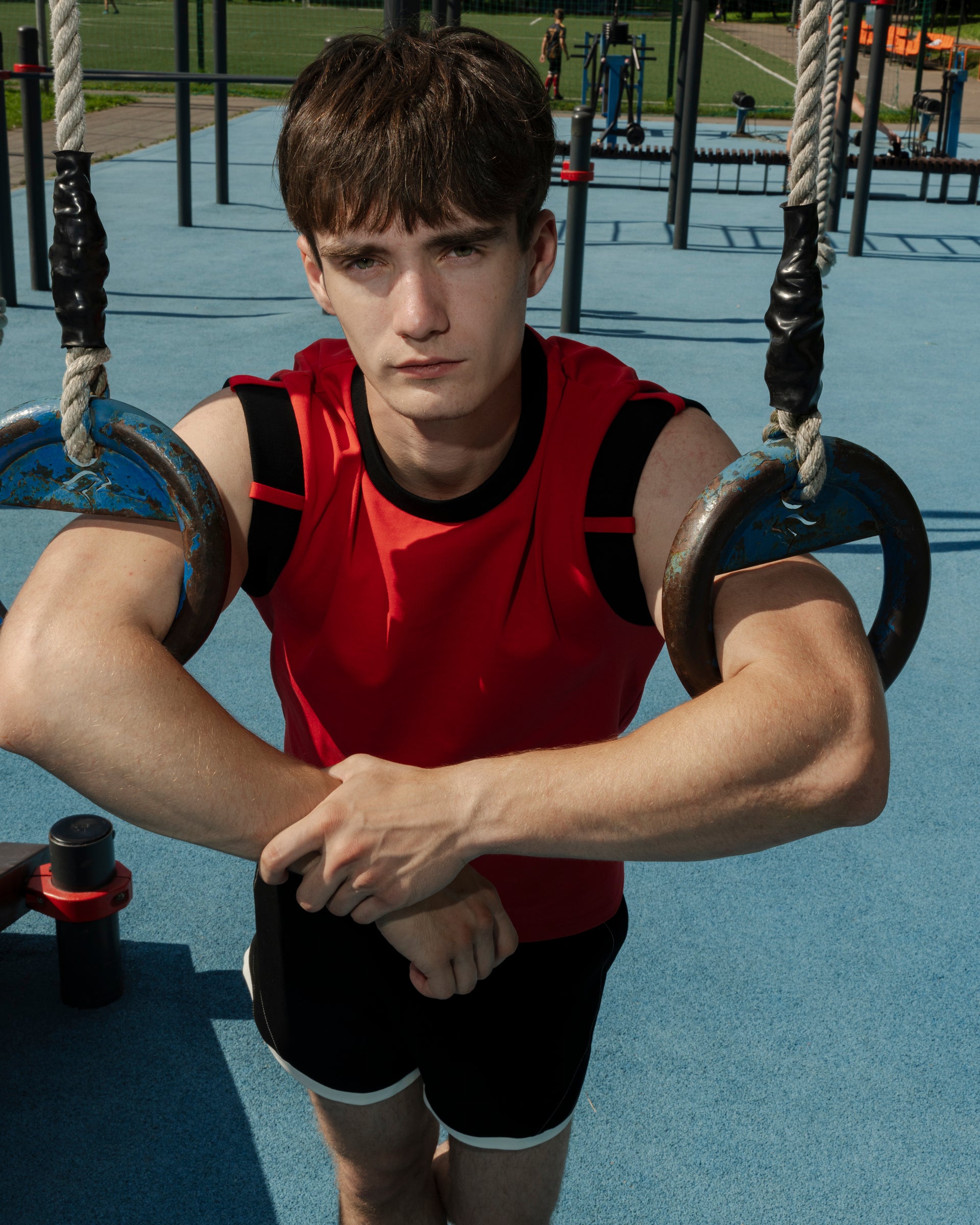 "Salvation" Red Tank Top