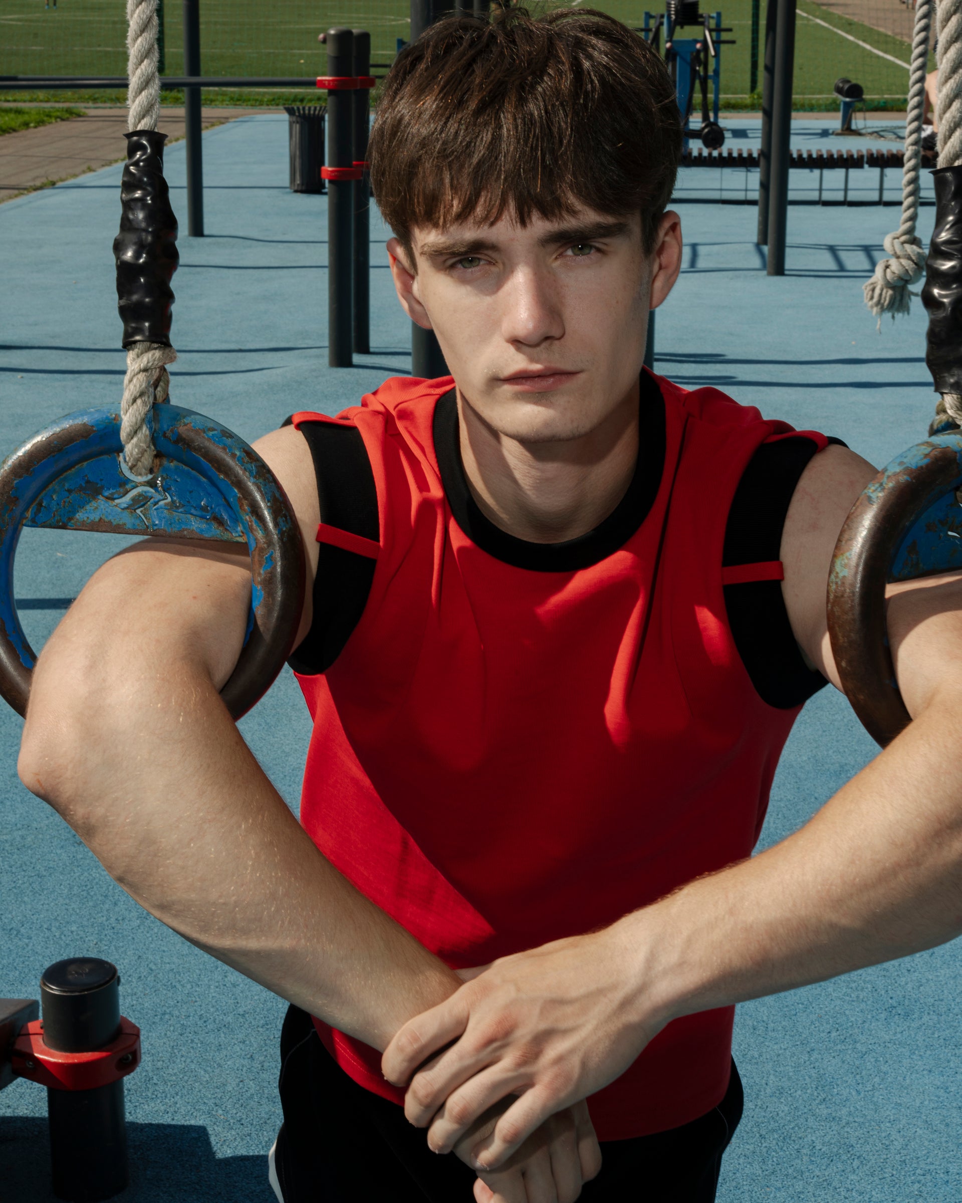 "Salvation" Red Tank Top
