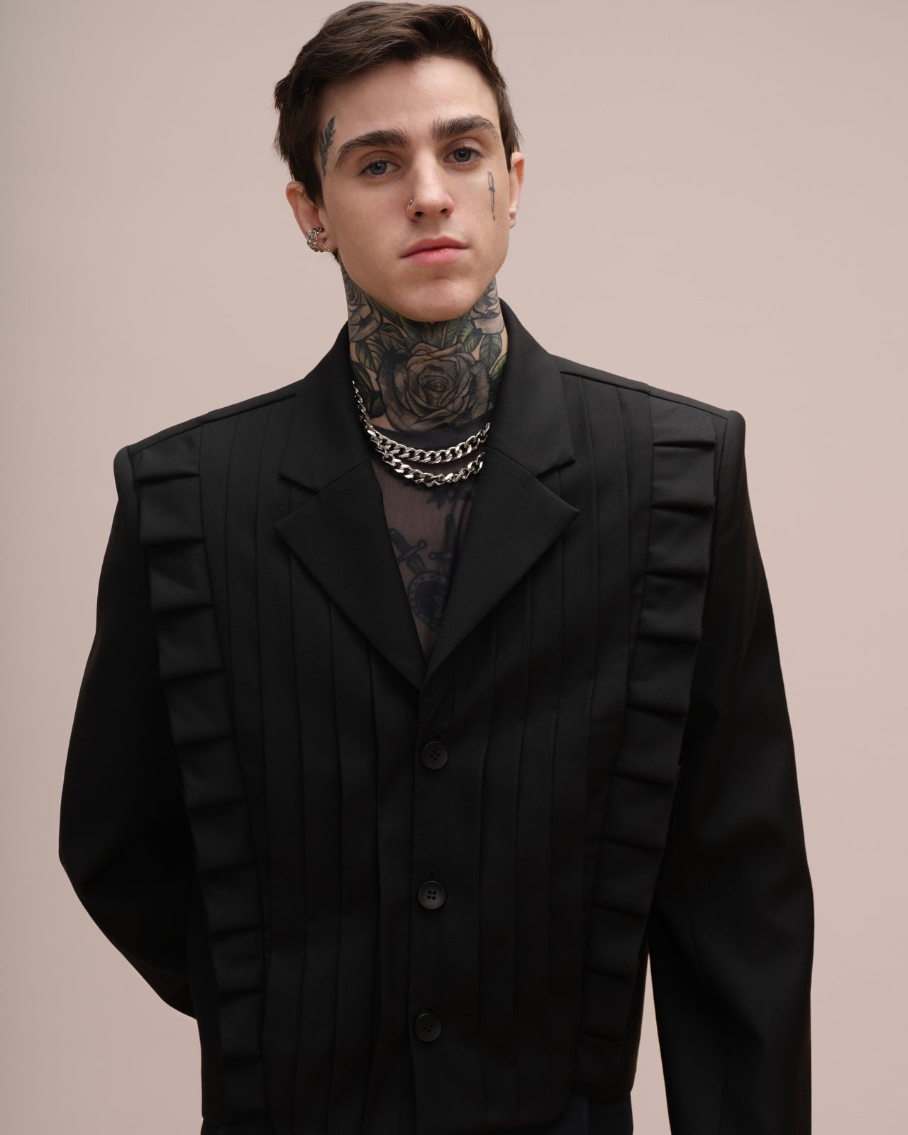 "Fata Morgana" Black Jacket