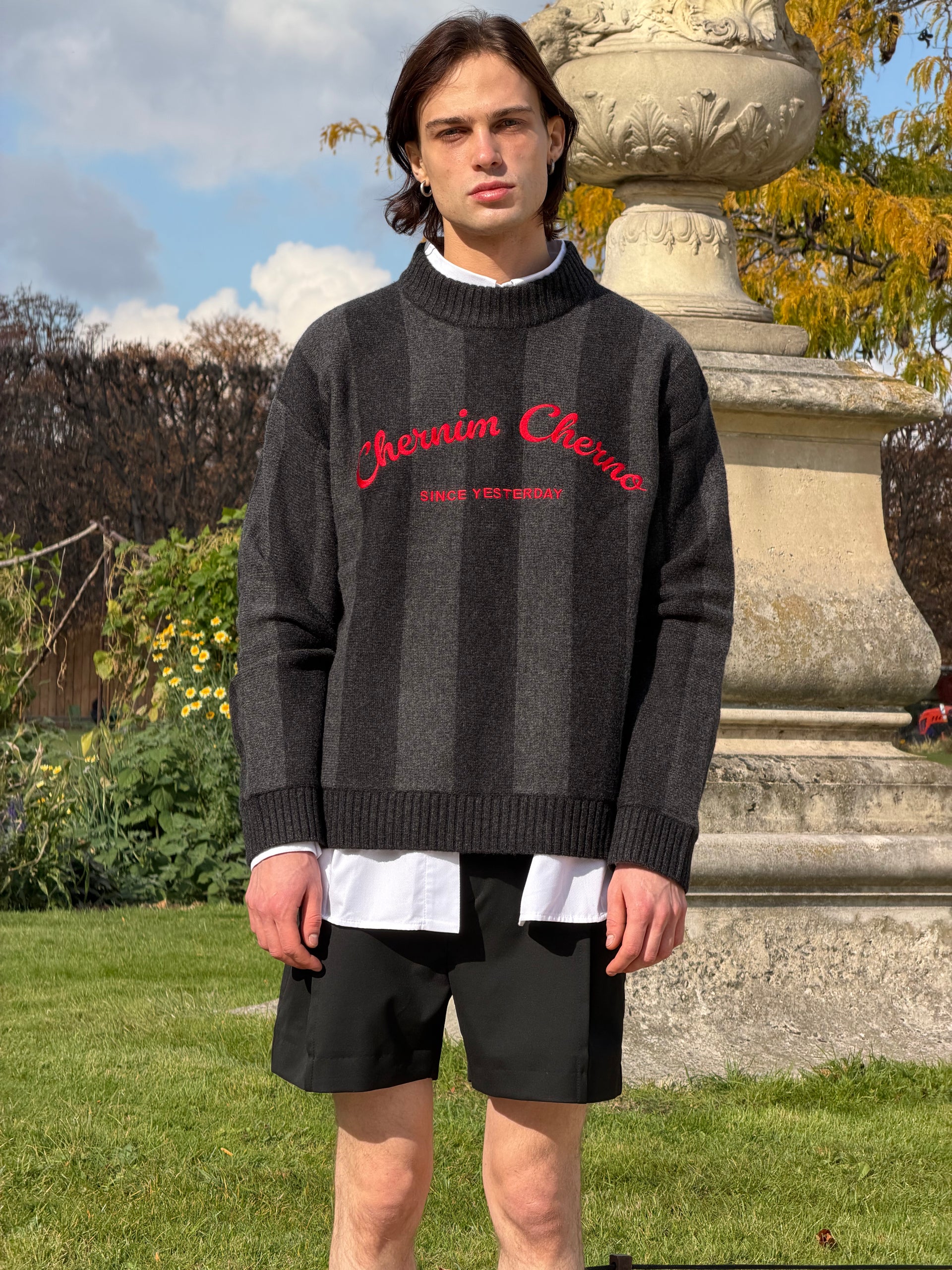 "Amalfi" Black Sweater