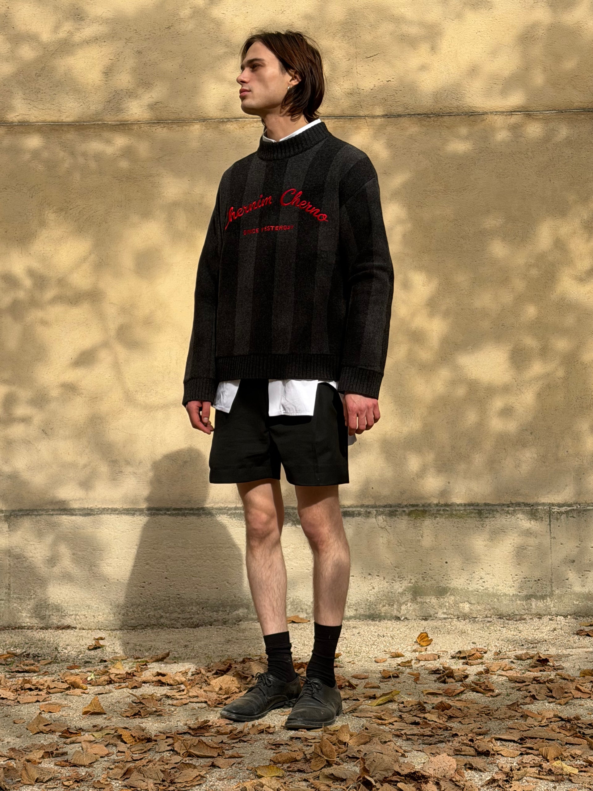 "Amalfi" Black Sweater