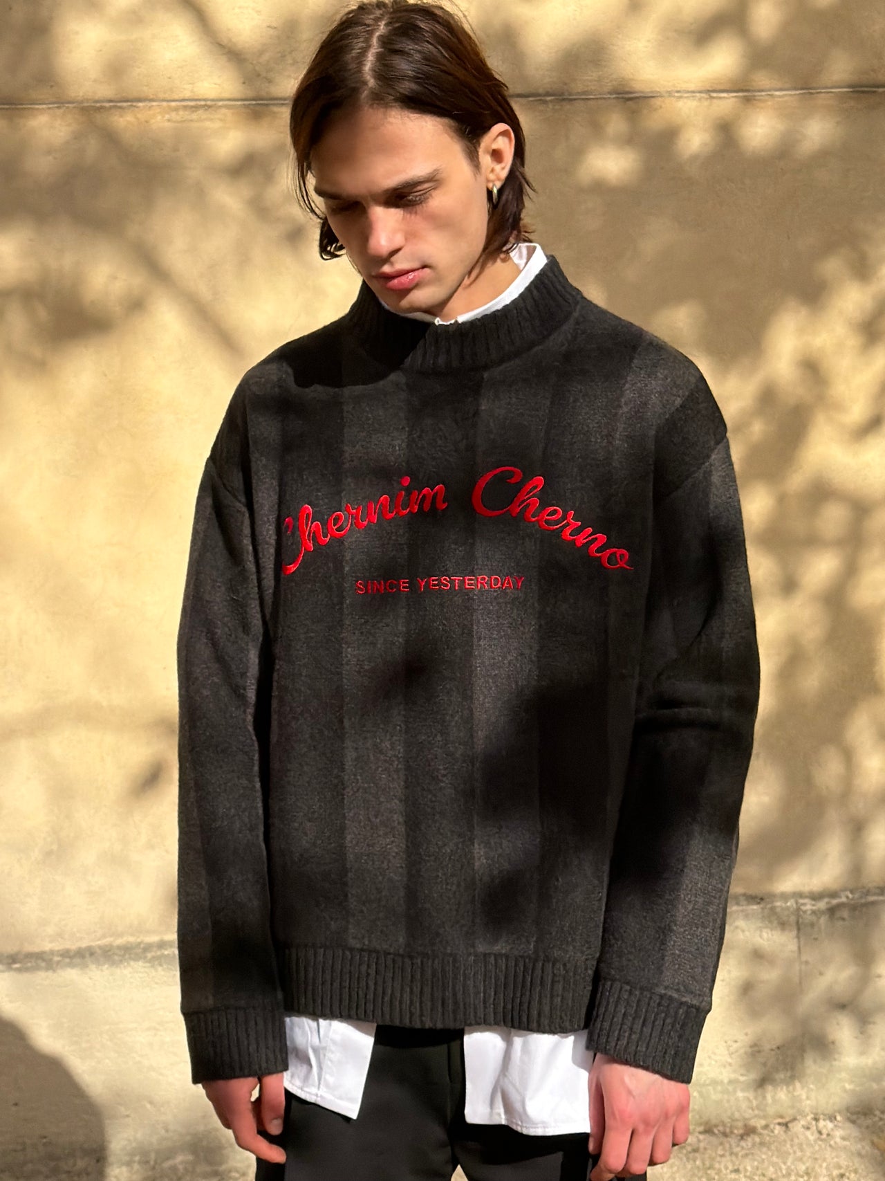 "Amalfi" Black Sweater