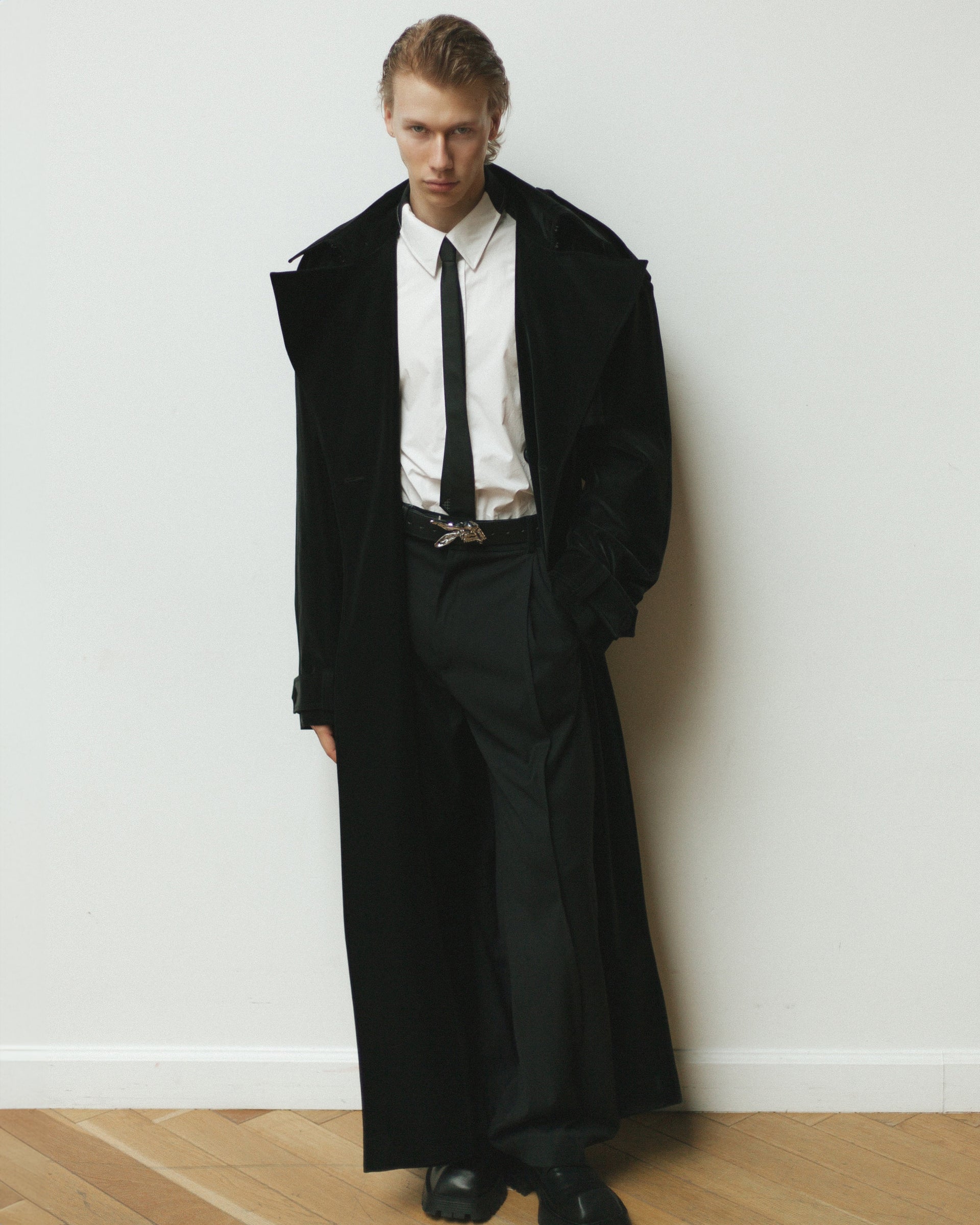 "Trinity" Black Trench Coat