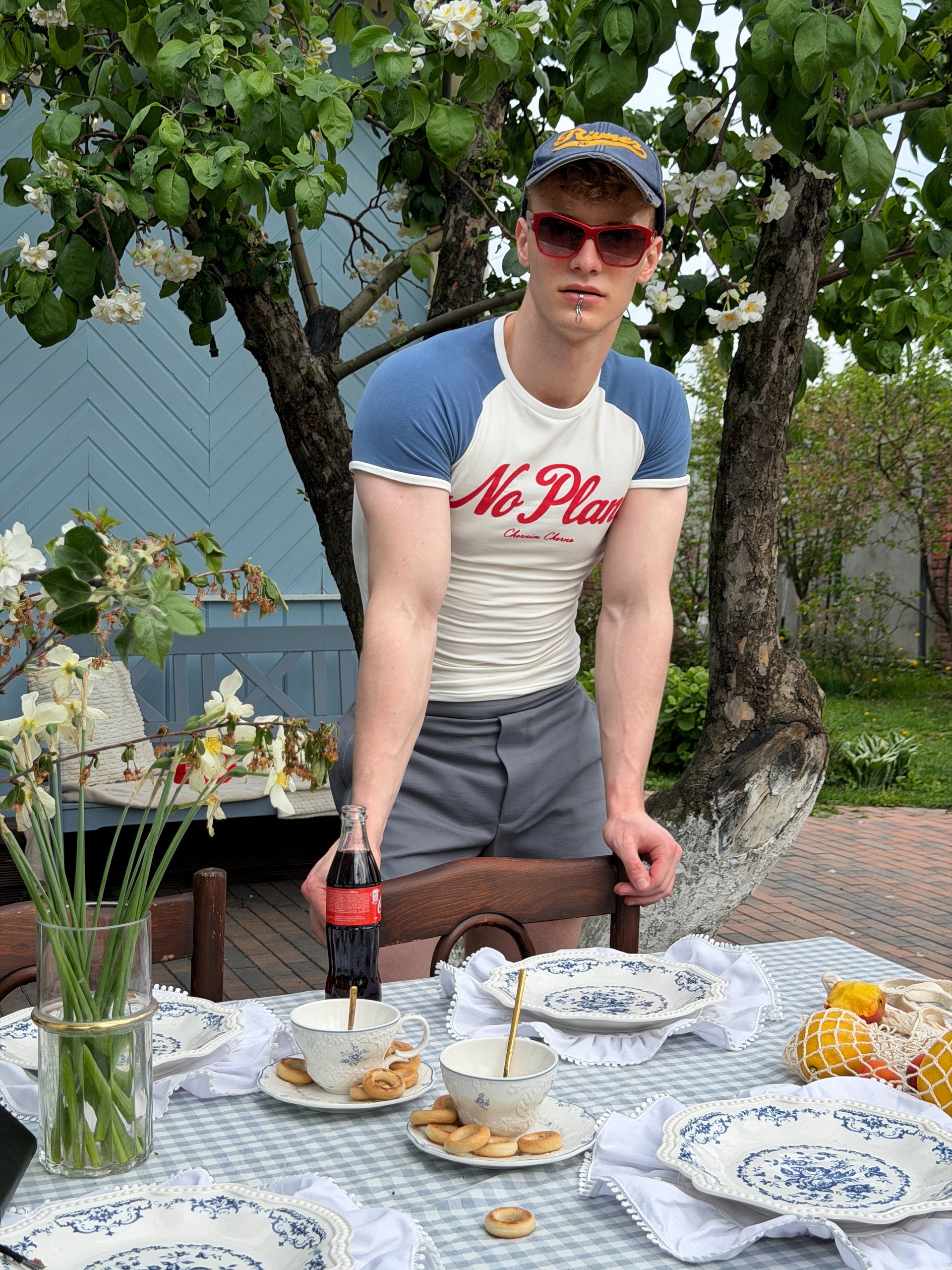 "No plans" White T-Shirt
