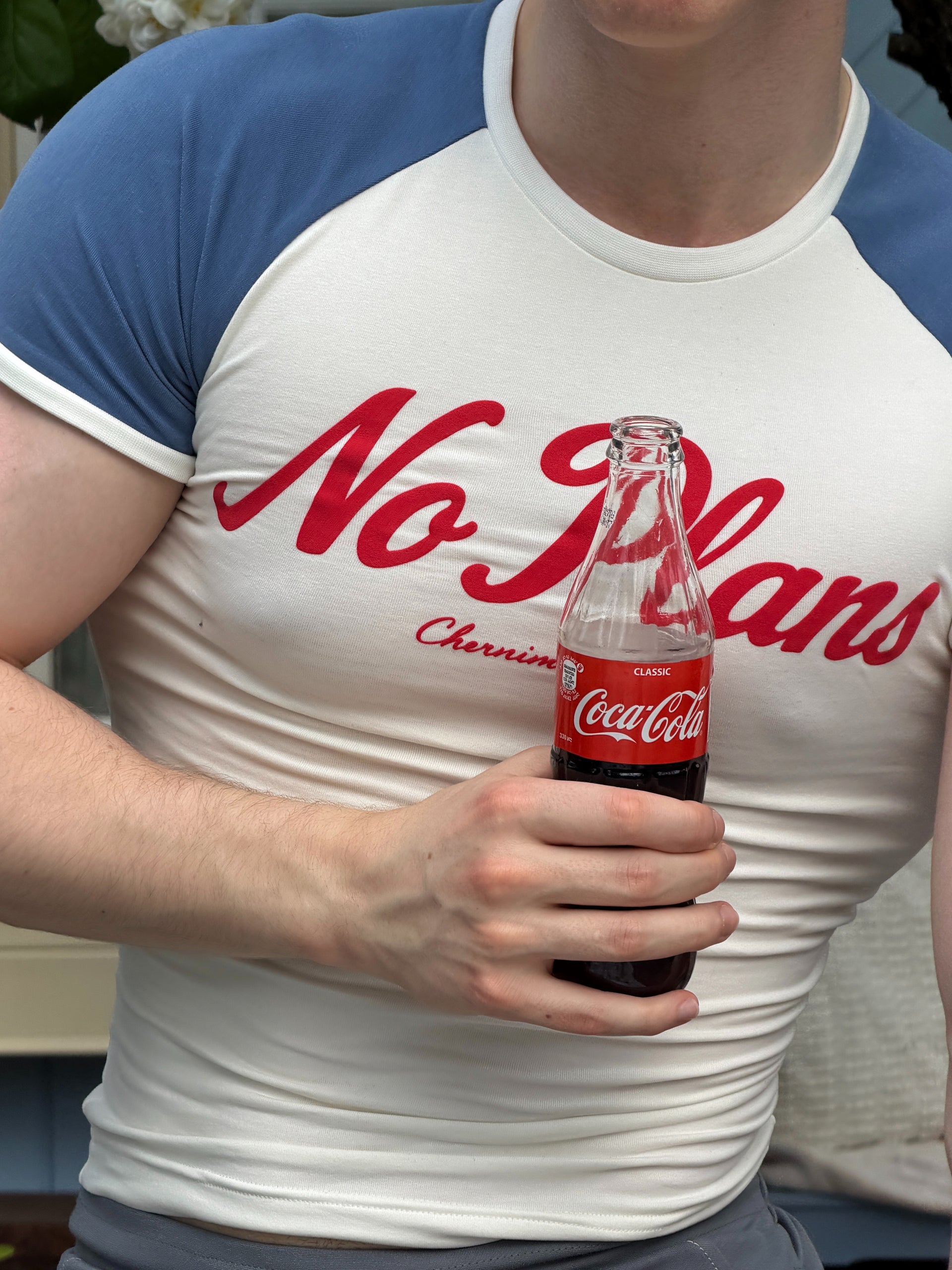 "No plans" White T-Shirt
