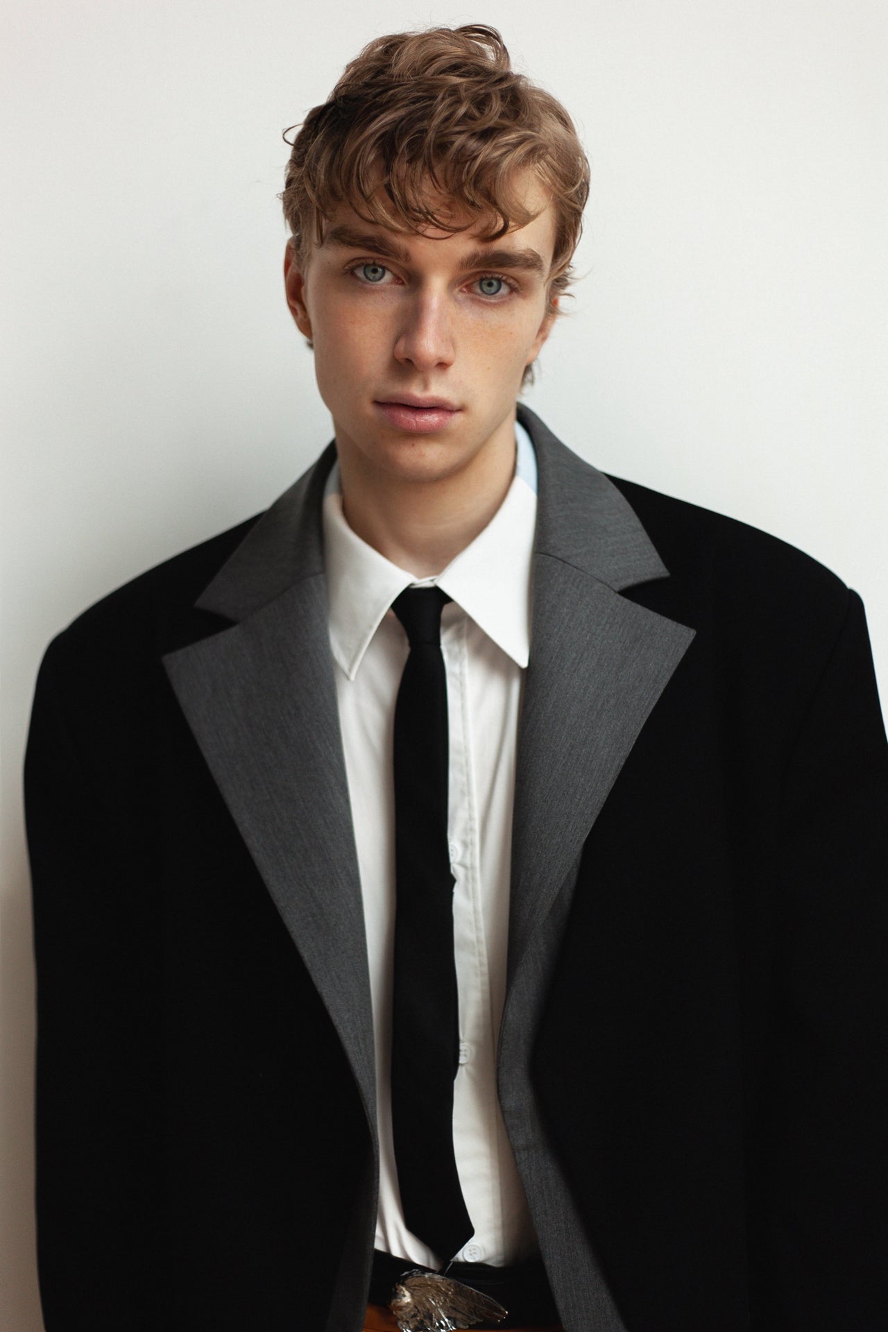Black and Grey Double Jacket