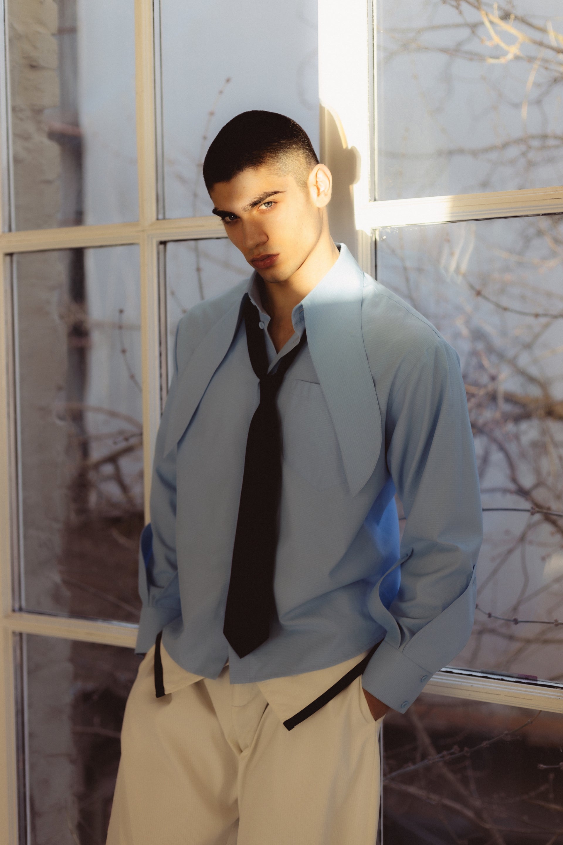 "I'm Listening" Blue Shirt