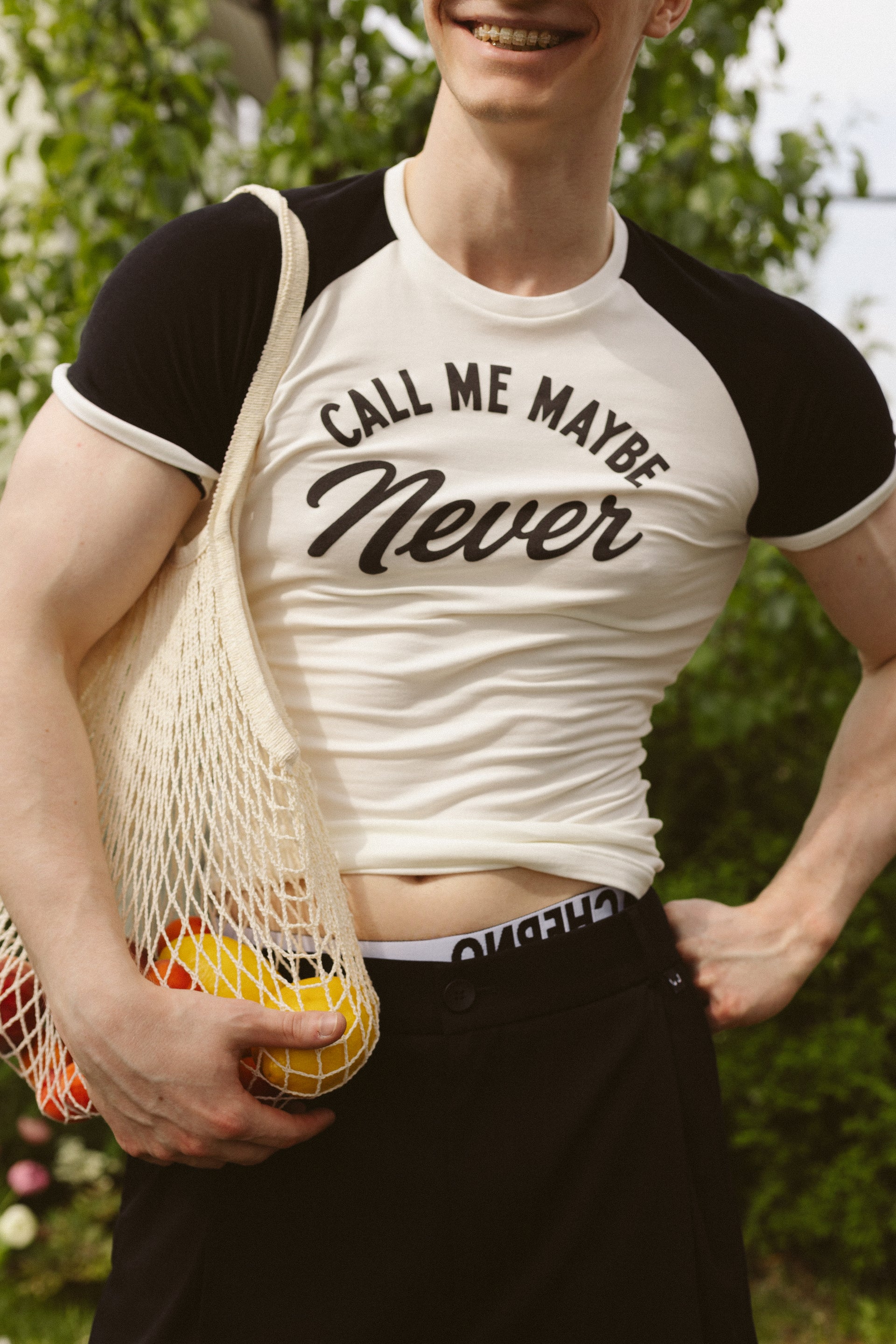 "Call me maybe never" White T-Shirt