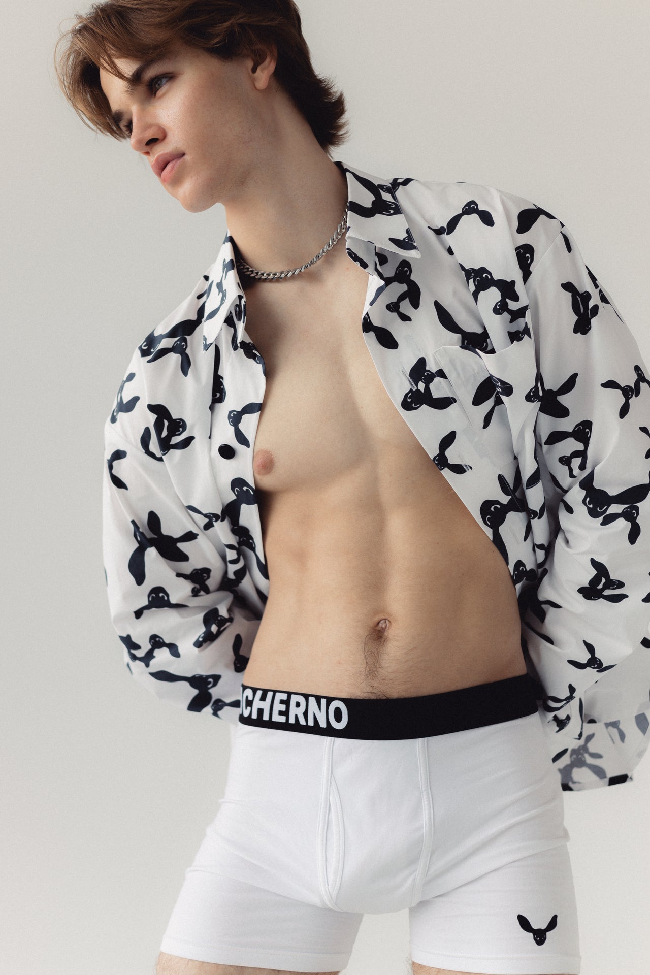"Chernish" White Shirt