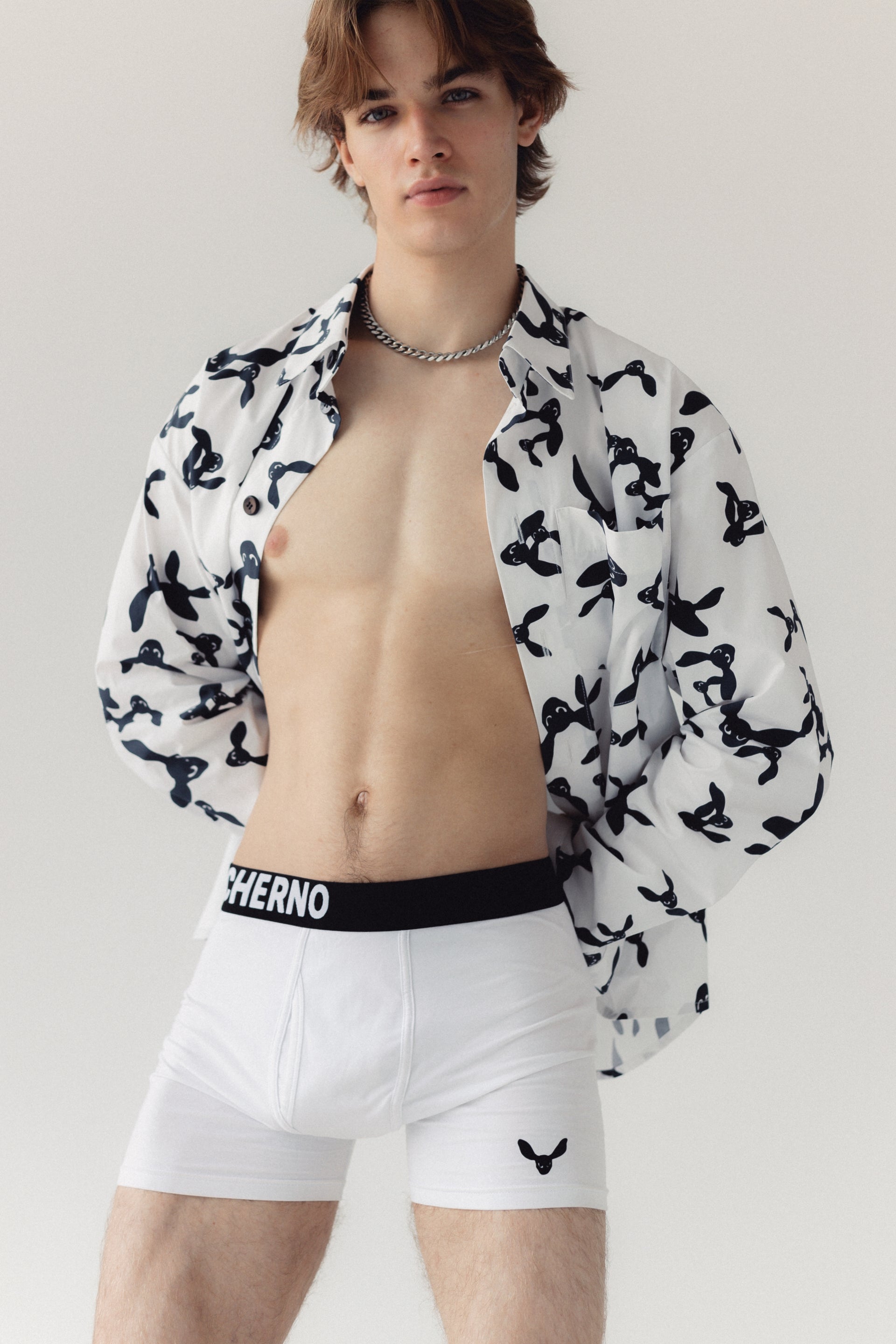 "Chernish" White Shirt