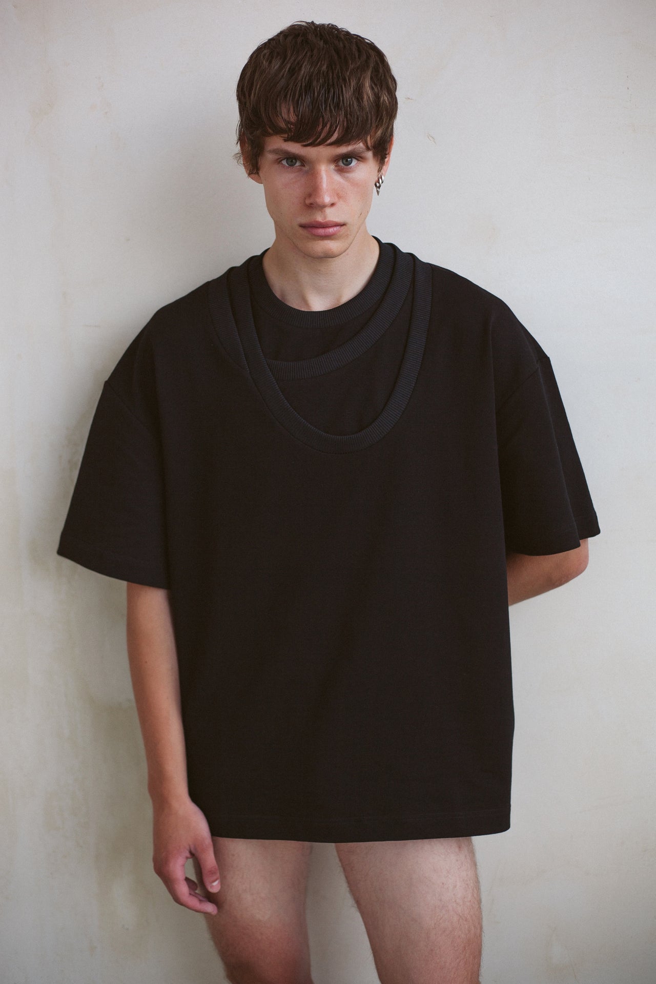 "Saturn" Black T-Shirt