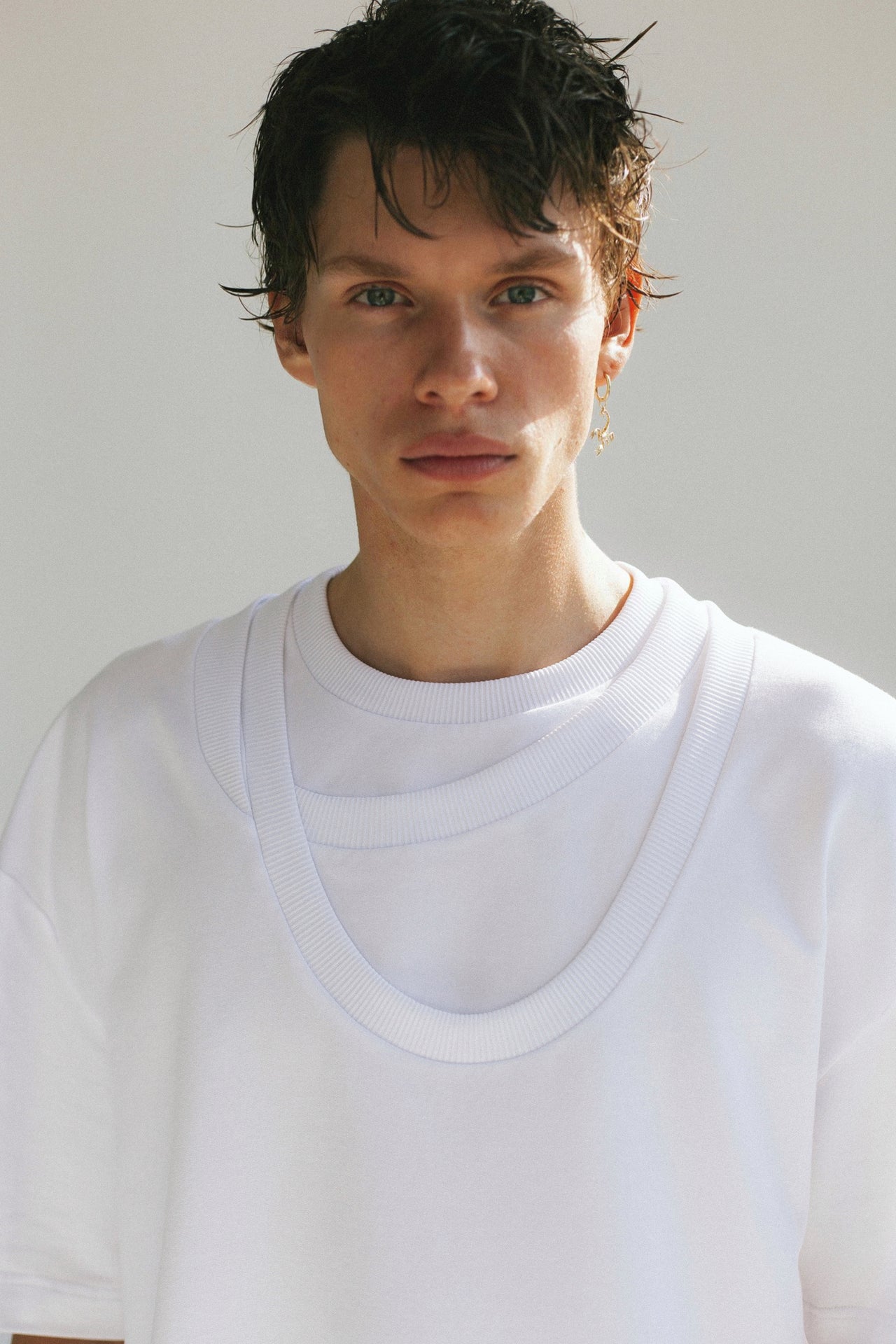 "Saturn" White T-Shirt