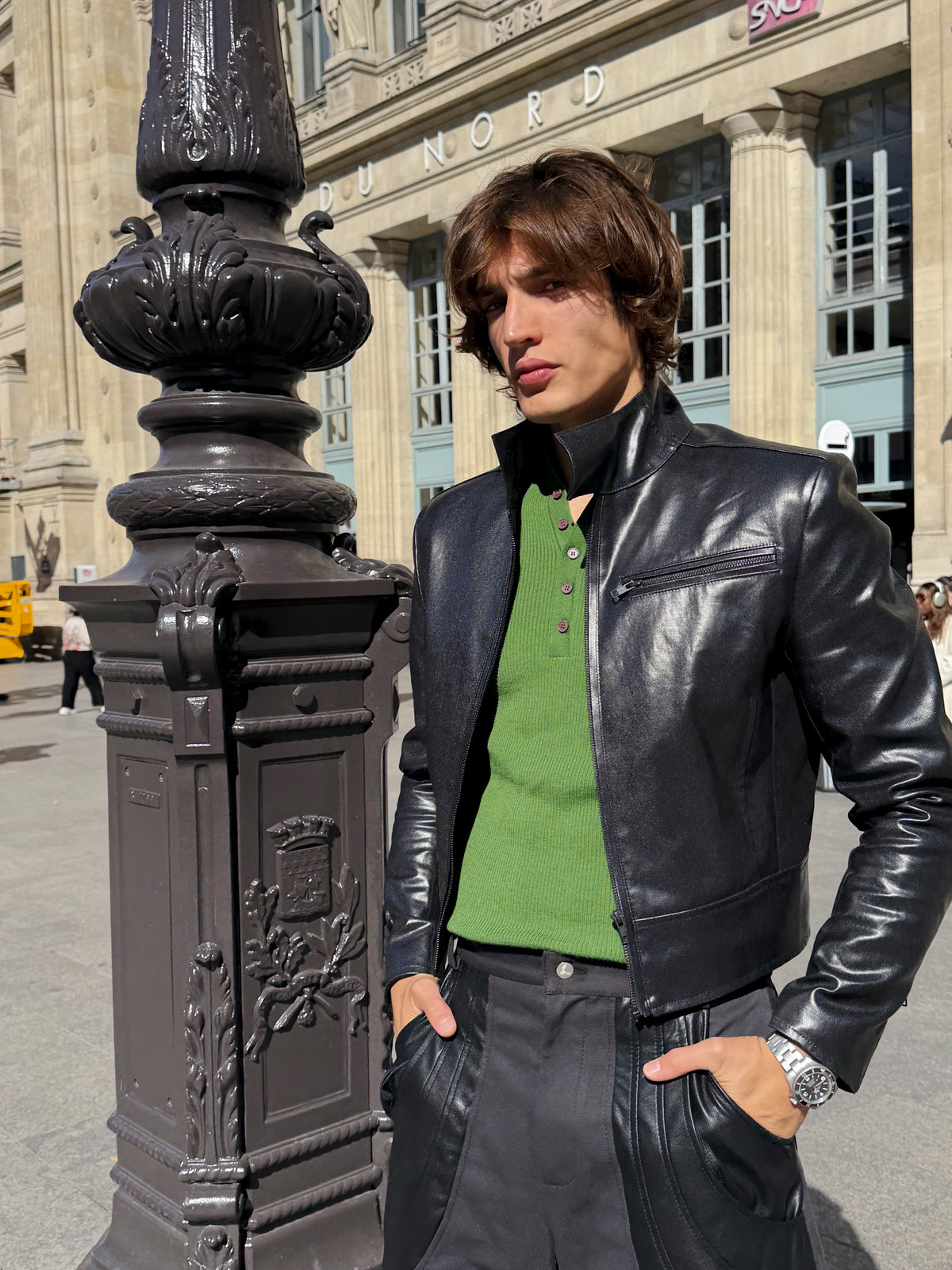 "Gloss" Black Jacket